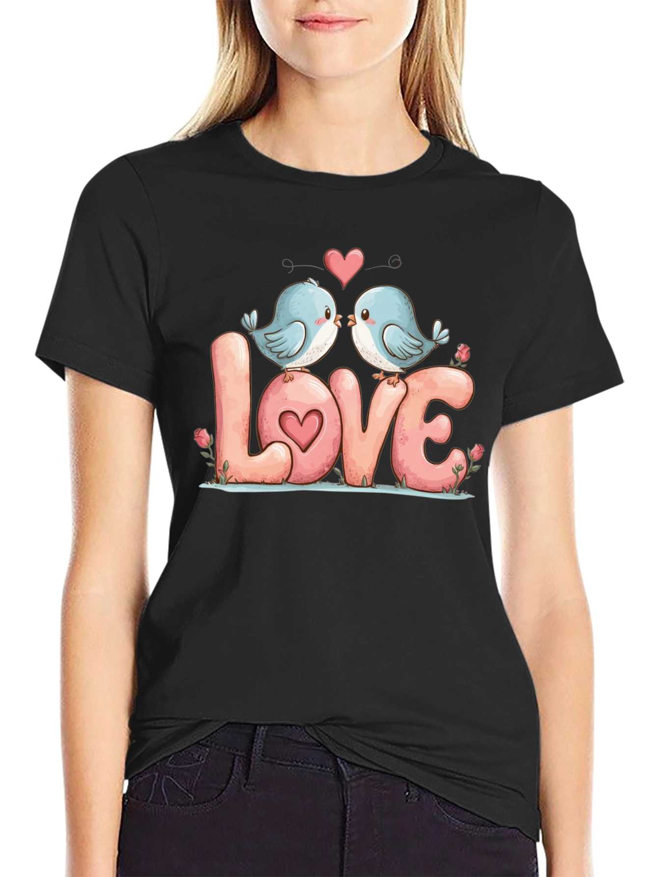 Love Birds Graphic Tee