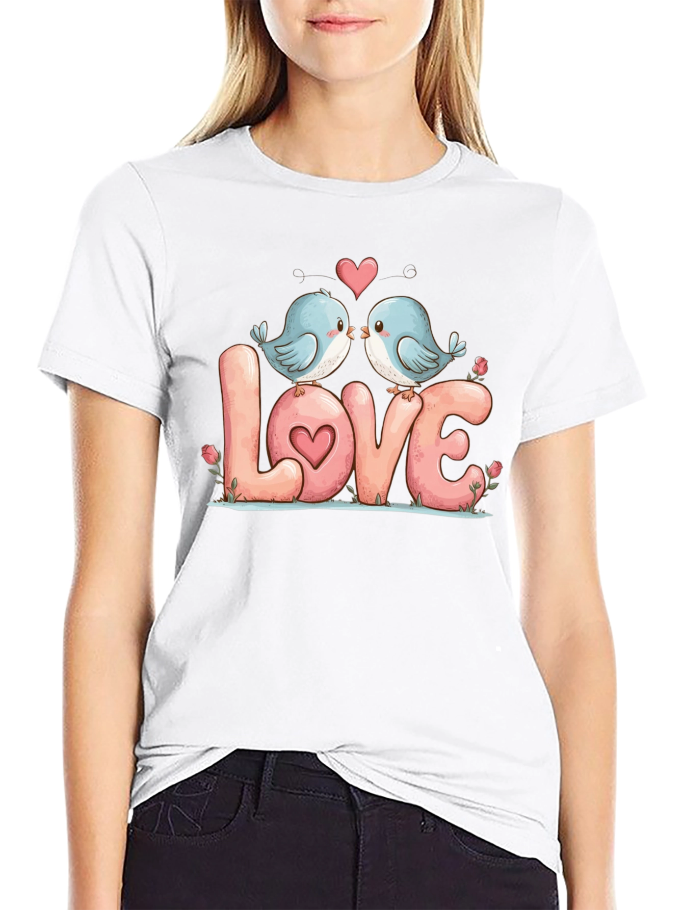 Love Birds Graphic Tee