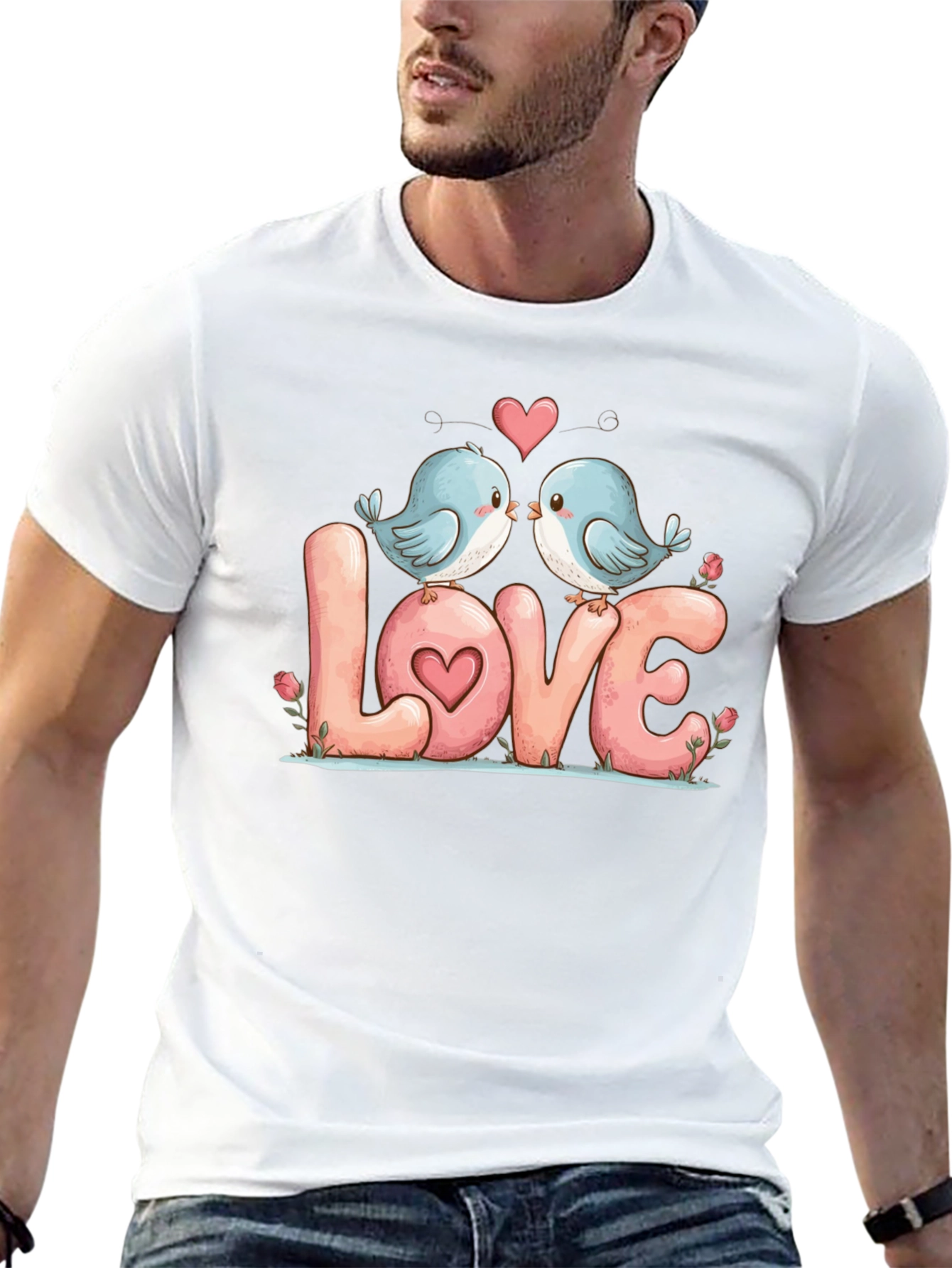 Love Birds Graphic Tee