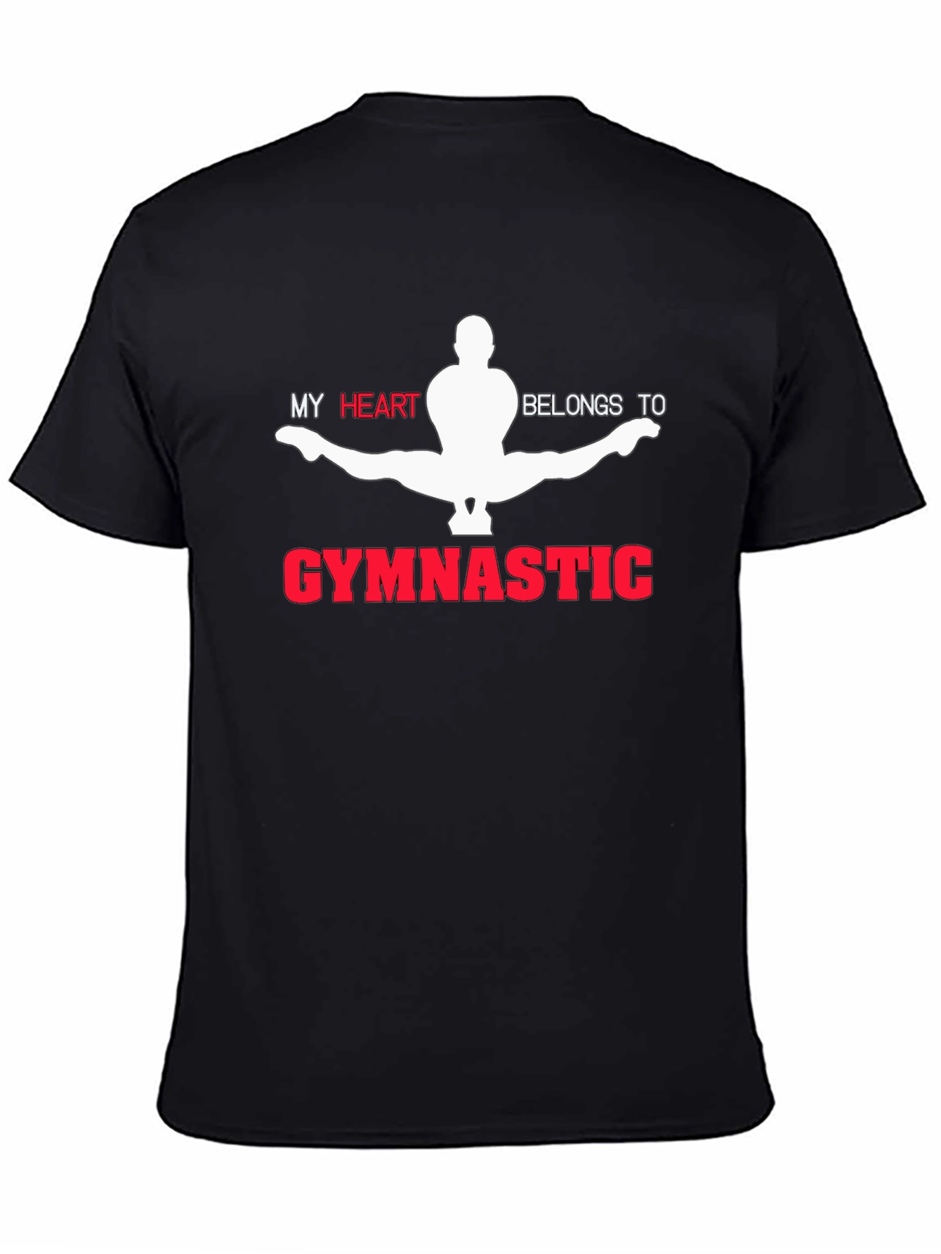 Gymnastic Heart T-Shirt - Perfect for Gymnastics Lovers