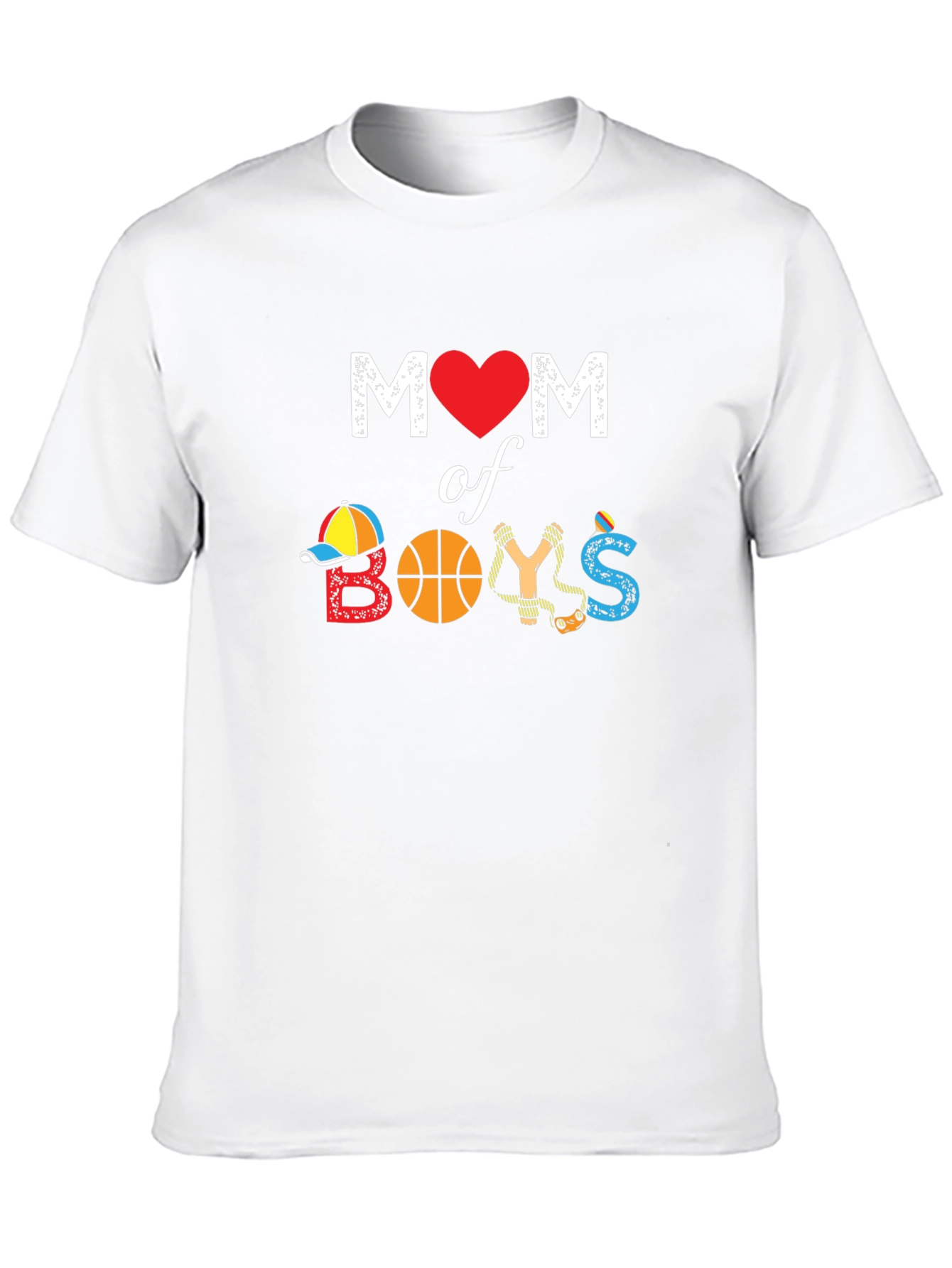 Mom of Boys Graphic T-Shirt