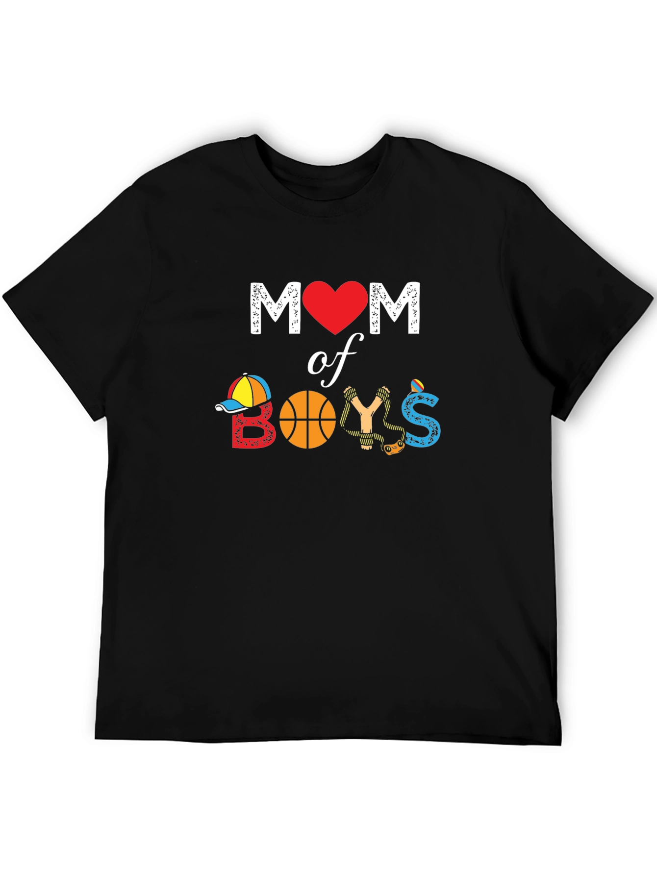 Mom of Boys Graphic T-Shirt
