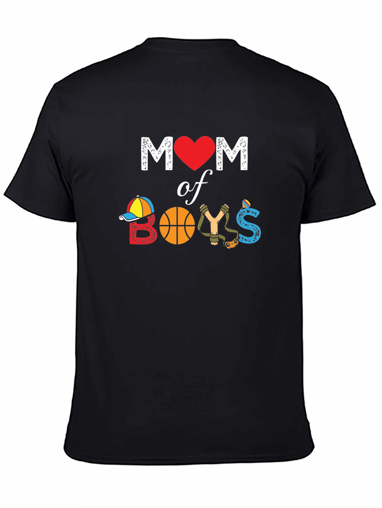 Mom of Boys Graphic T-Shirt