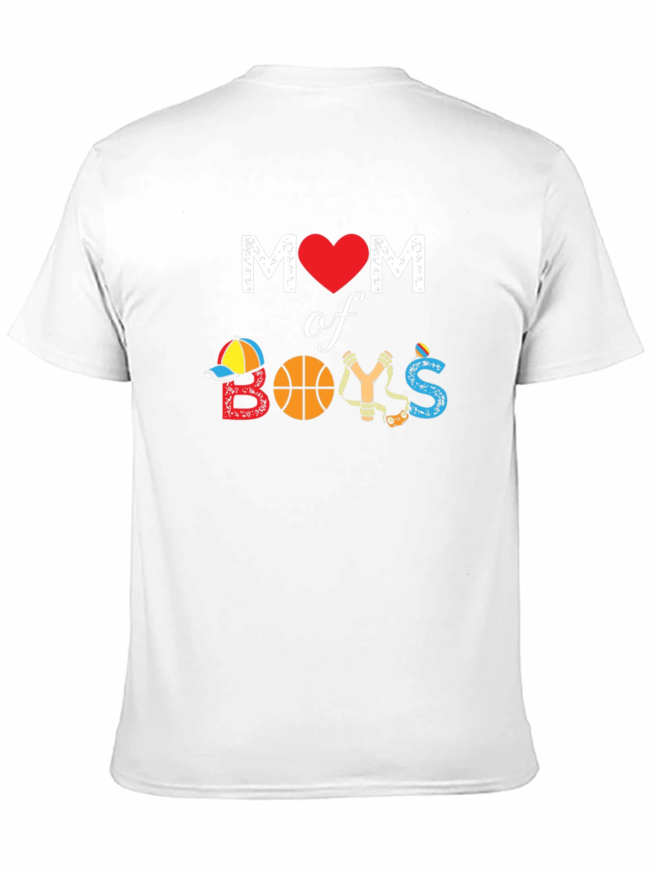 Mom of Boys Graphic T-Shirt