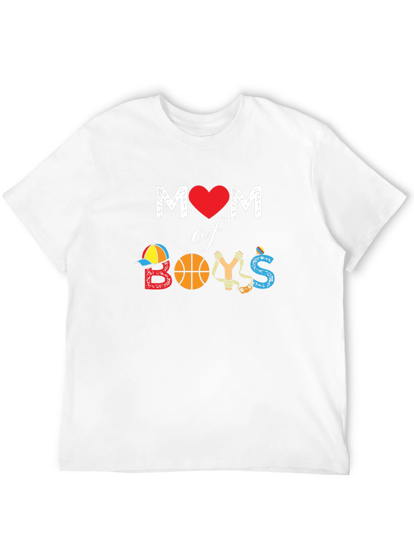Mom of Boys Graphic T-Shirt