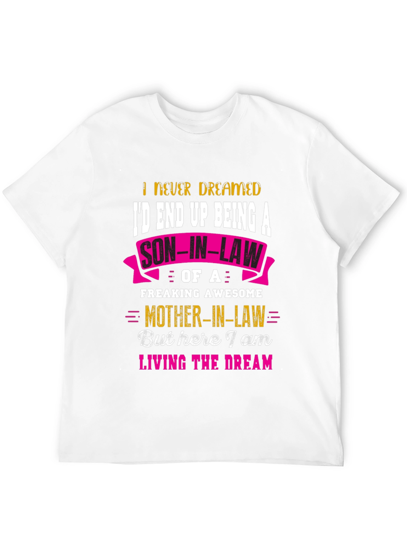 Funny Son-in-Law T-Shirt - Awesome Mother-in-Law Tee