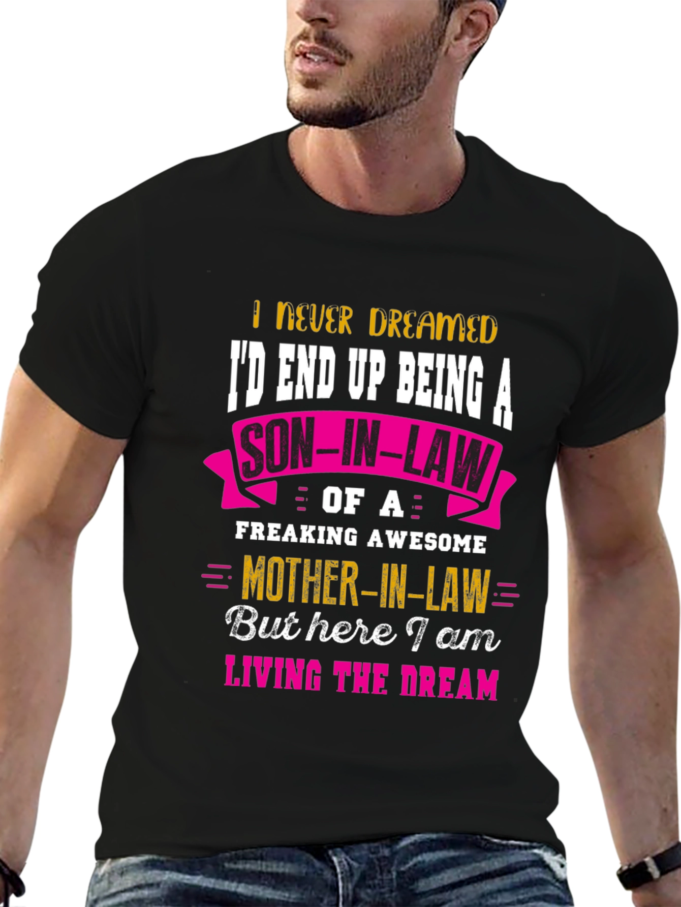 Funny Son-in-Law T-Shirt - Awesome Mother-in-Law Tee