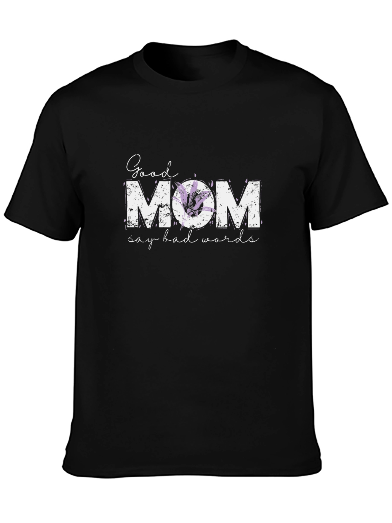 Good Mom Graphic T-Shirt - Black