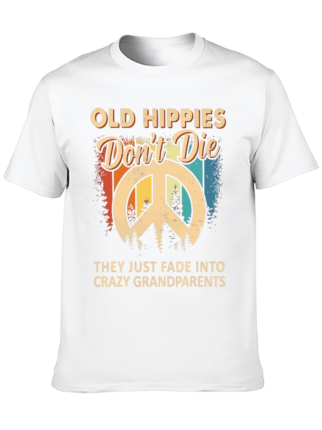 Old Hippies Dont Die T-Shirt