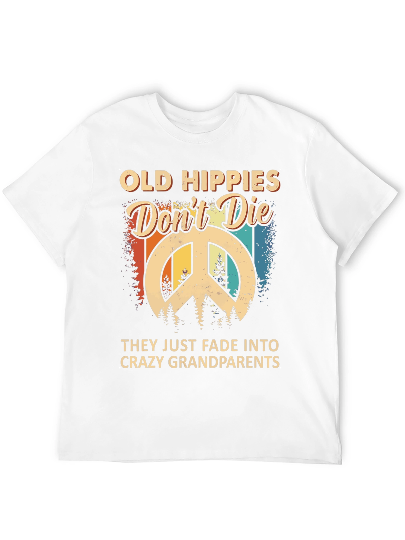 Old Hippies Dont Die T-Shirt