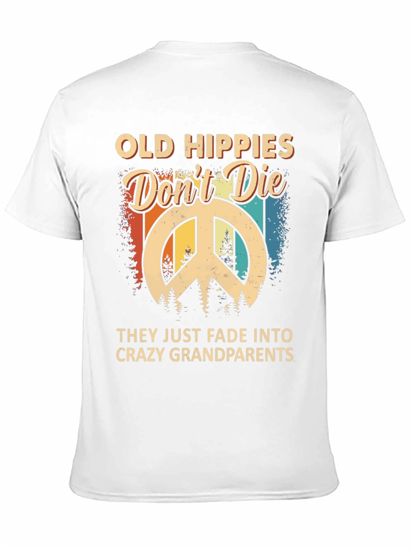 Old Hippies Dont Die T-Shirt