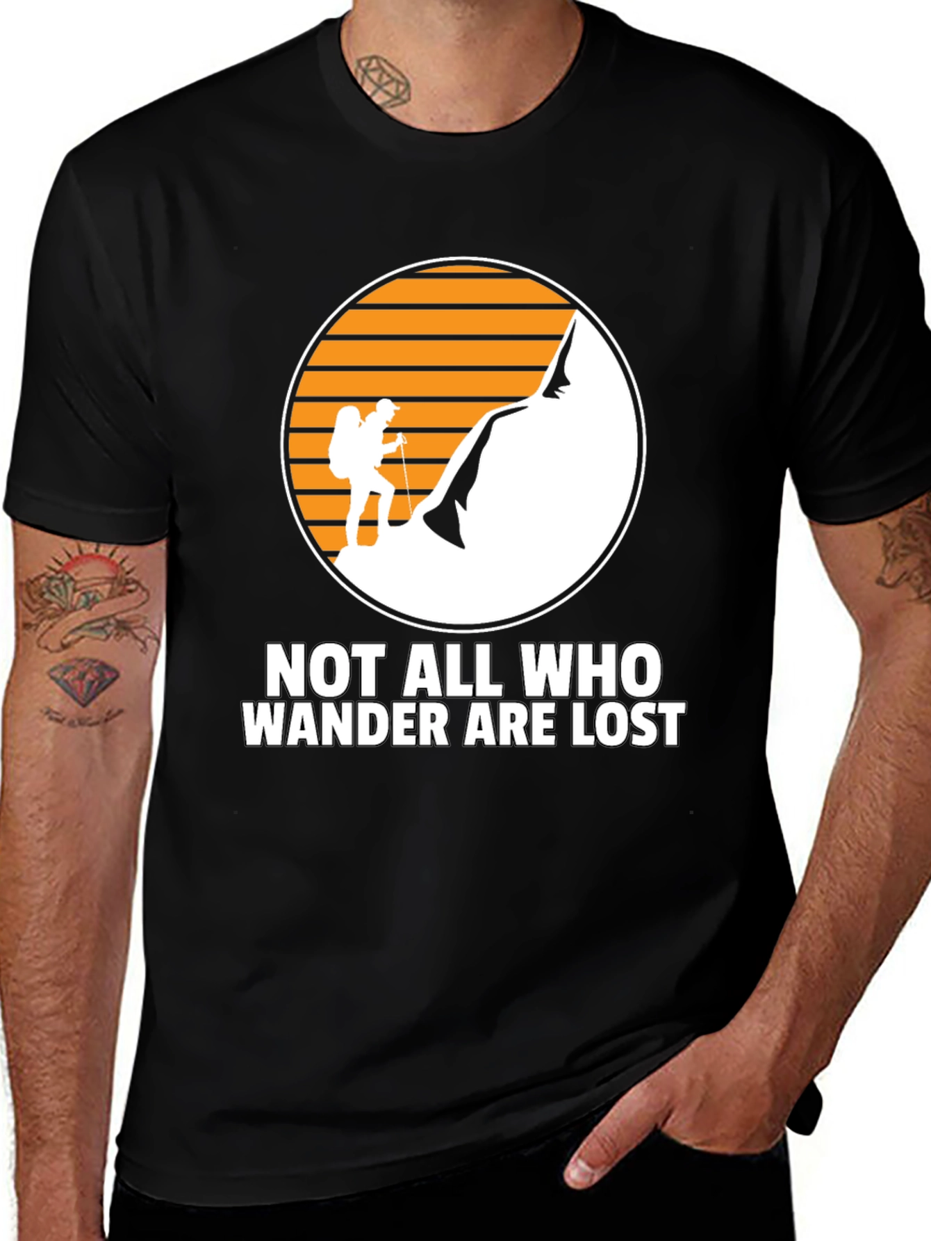 Wanderlust Tee: Not All Who Wander Are Lost Shirt