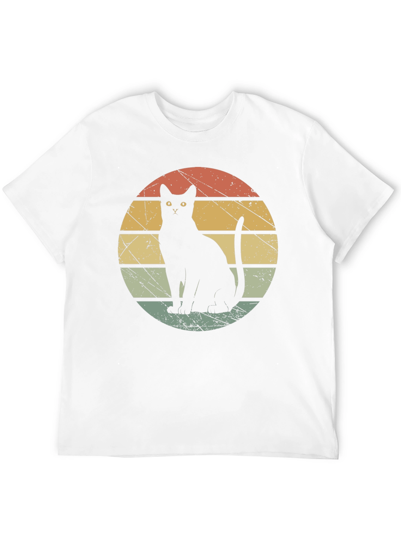 Retro Black Cat T-Shirt
