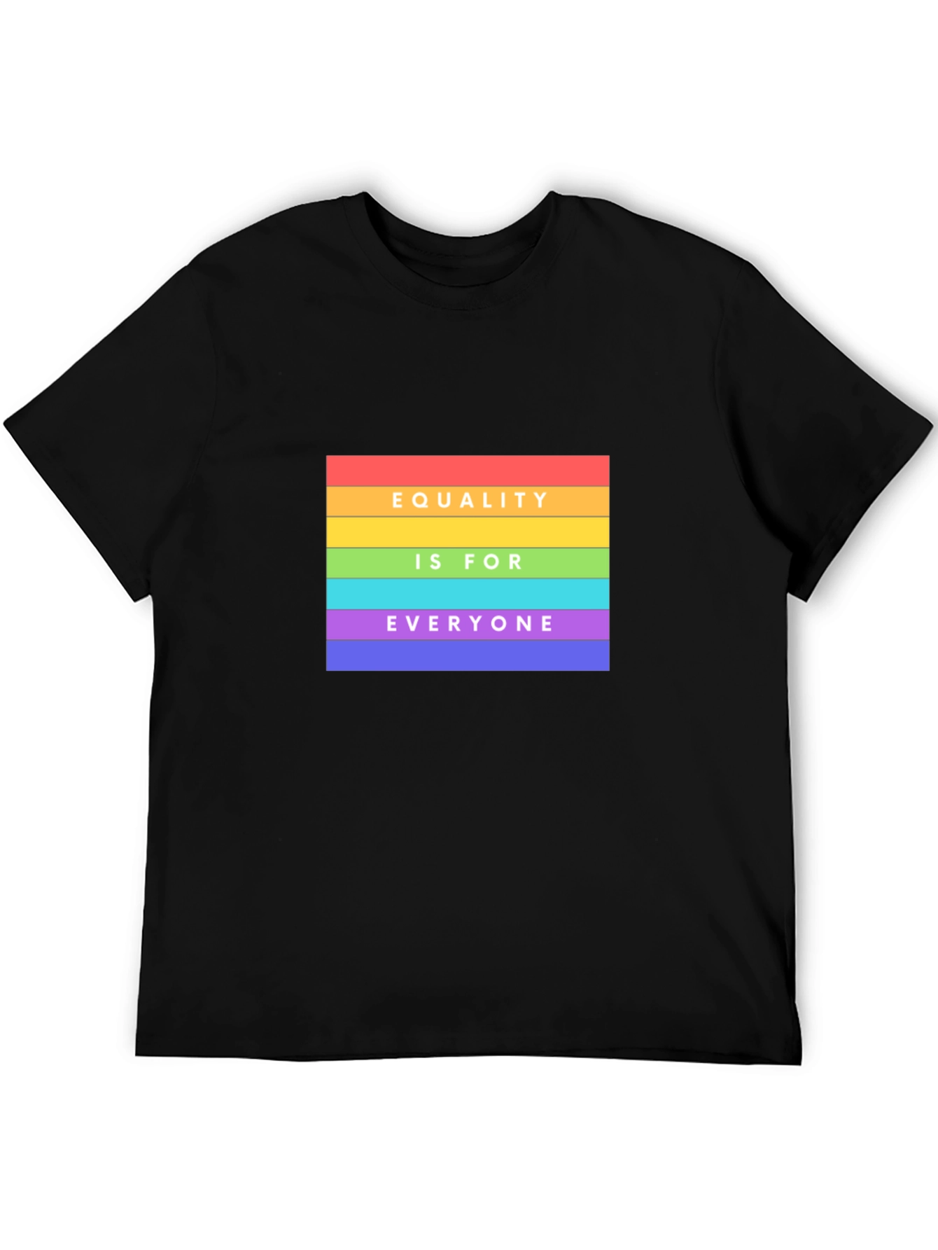 Equality Rainbow T-Shirt - Pride Month Apparel