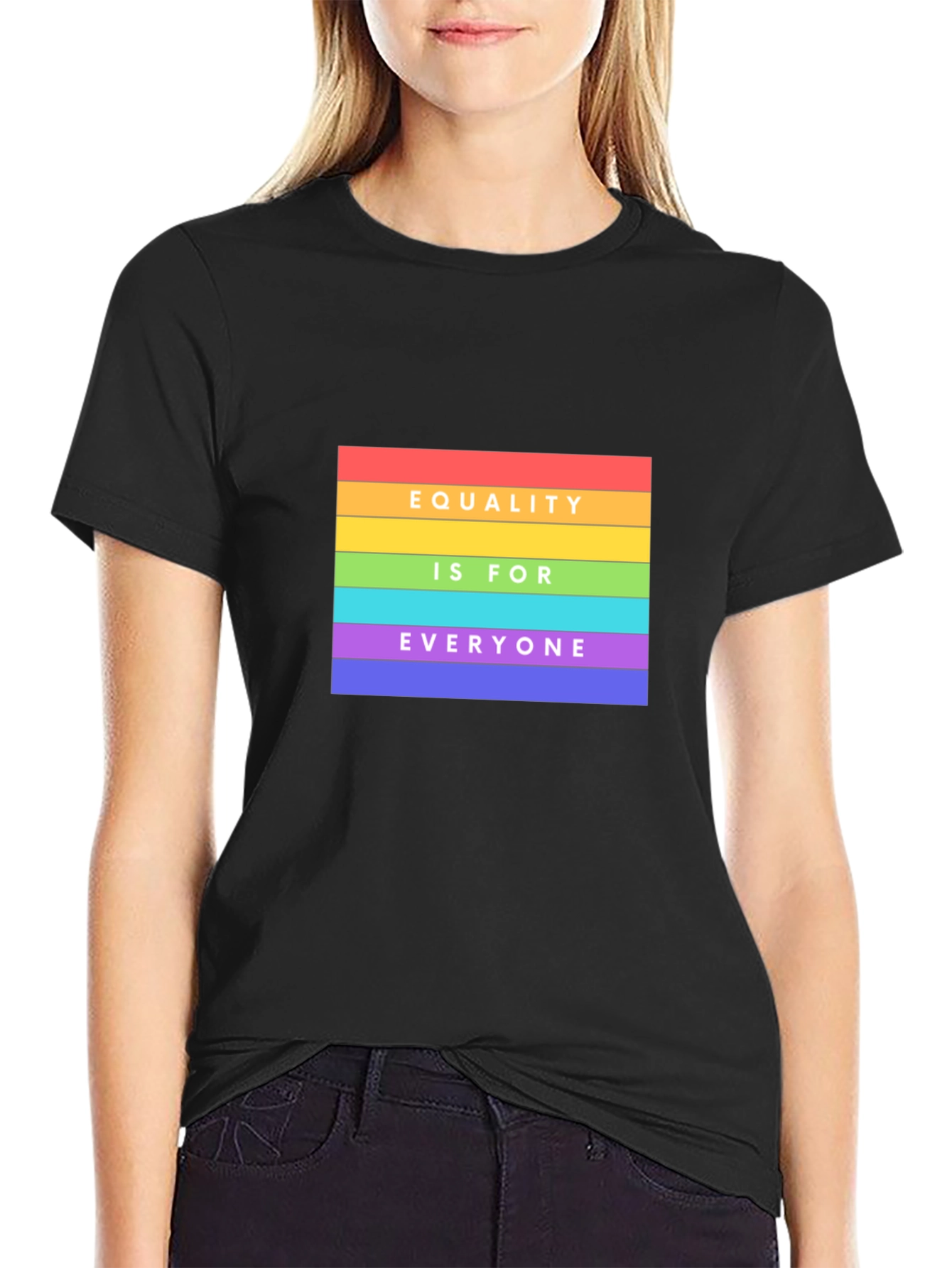 Equality Rainbow T-Shirt - Pride Month Apparel