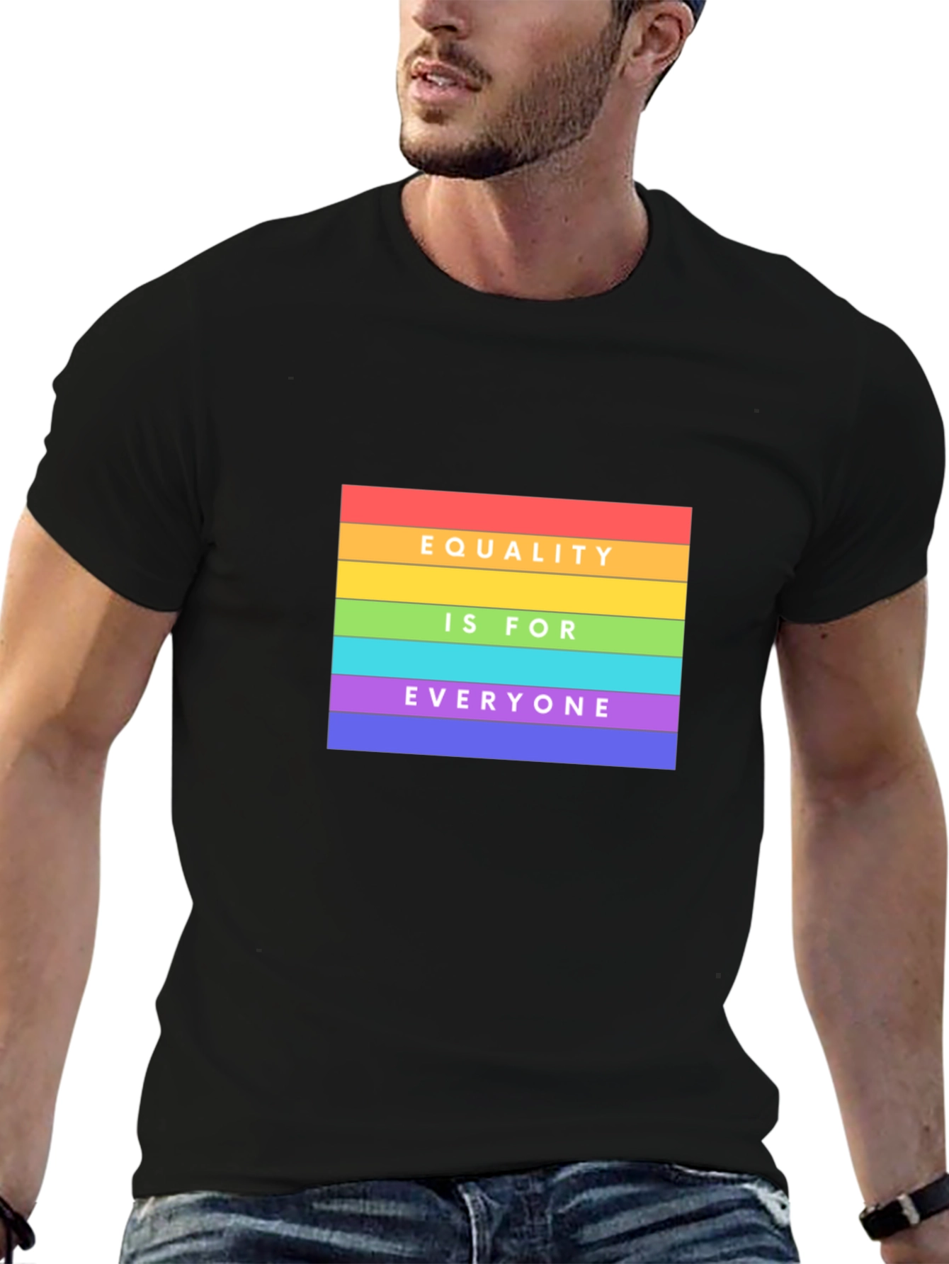 Equality Rainbow T-Shirt - Pride Month Apparel