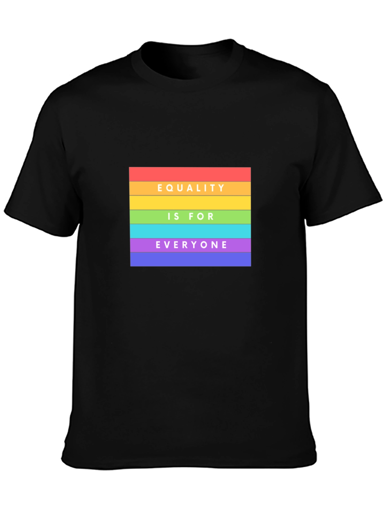 Equality Rainbow T-Shirt - Pride Month Apparel
