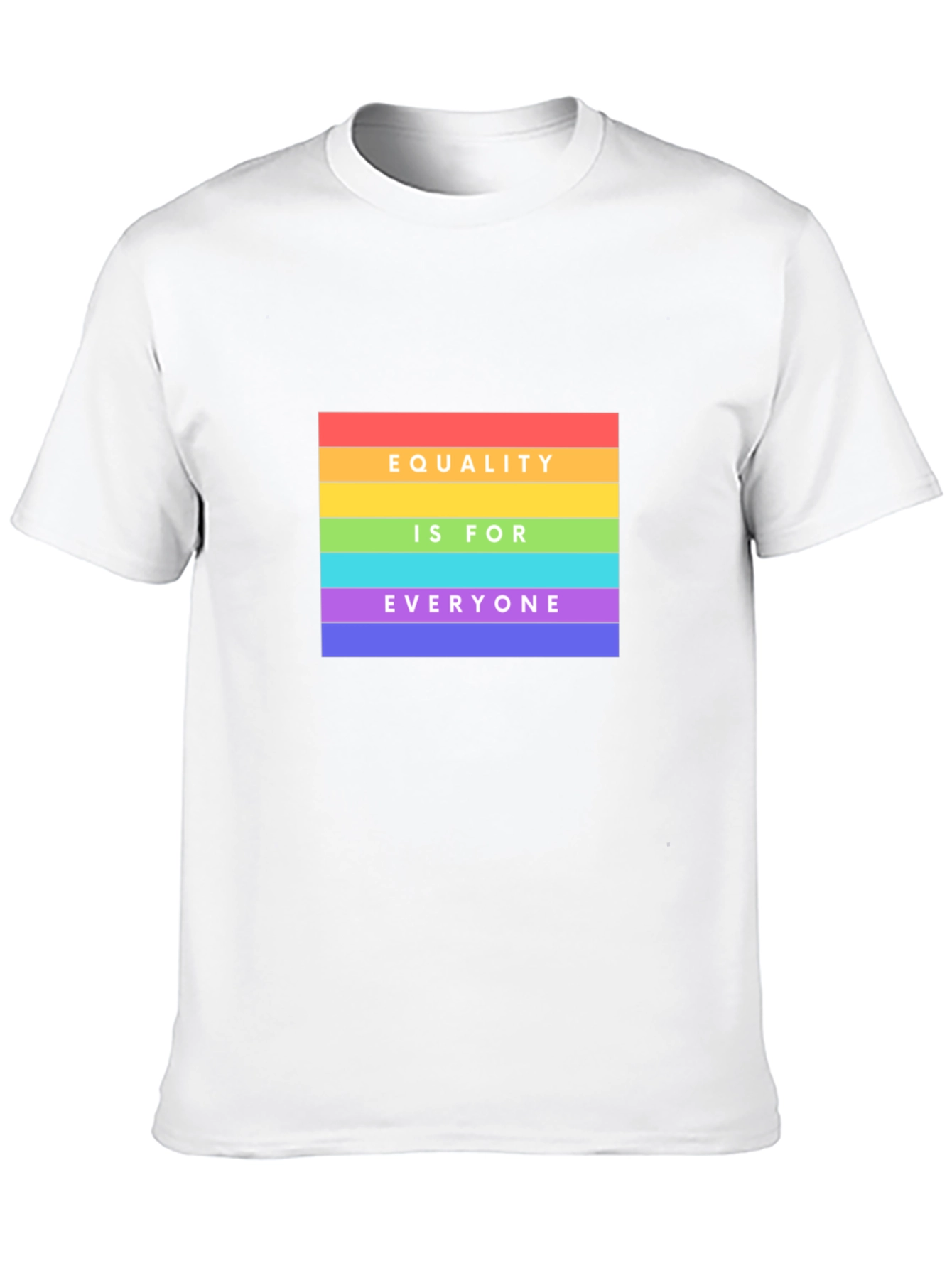 Equality Rainbow T-Shirt - Pride Month Apparel