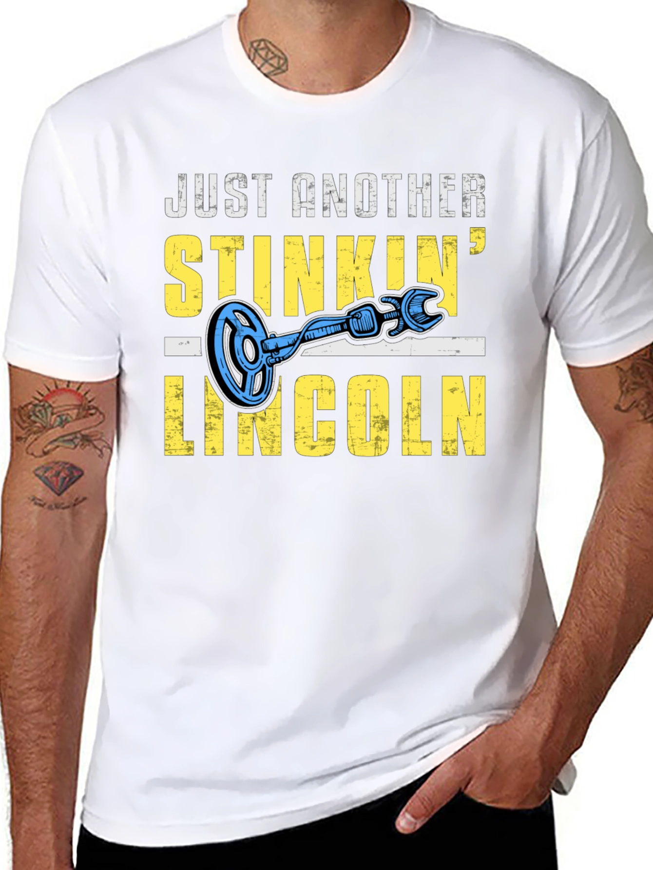 Stinkin Lincoln T-Shirt - Metal Detecting