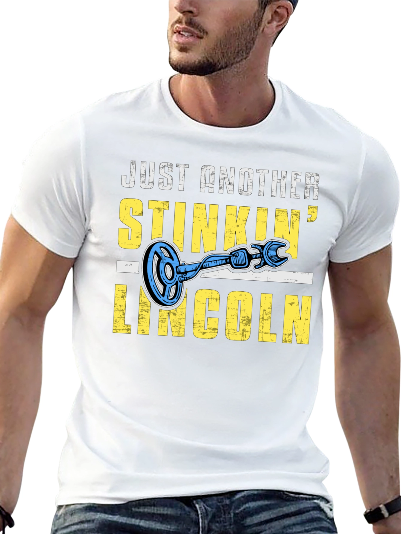 Stinkin Lincoln T-Shirt - Metal Detecting