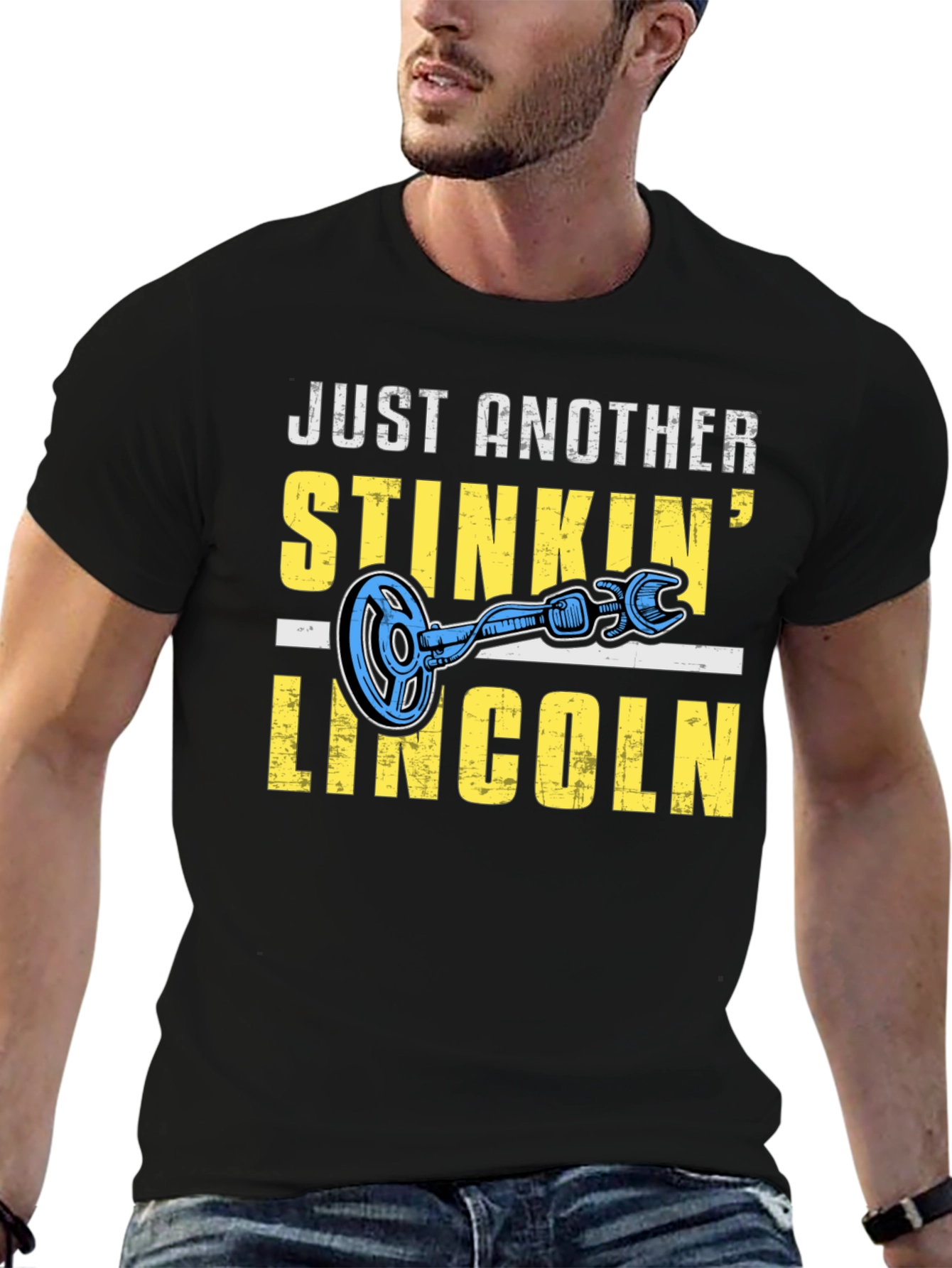 Stinkin Lincoln T-Shirt - Metal Detecting