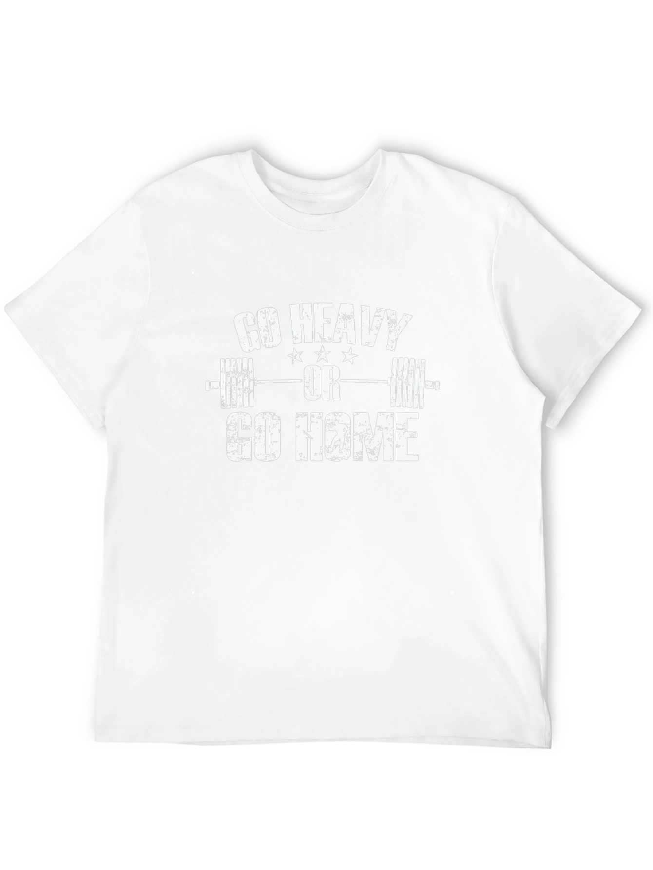 Go Heavy or Go Home Graphic T-Shirt