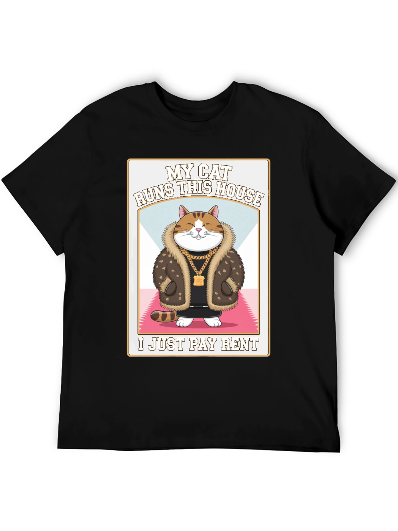 My Cat Runs This House T-Shirt