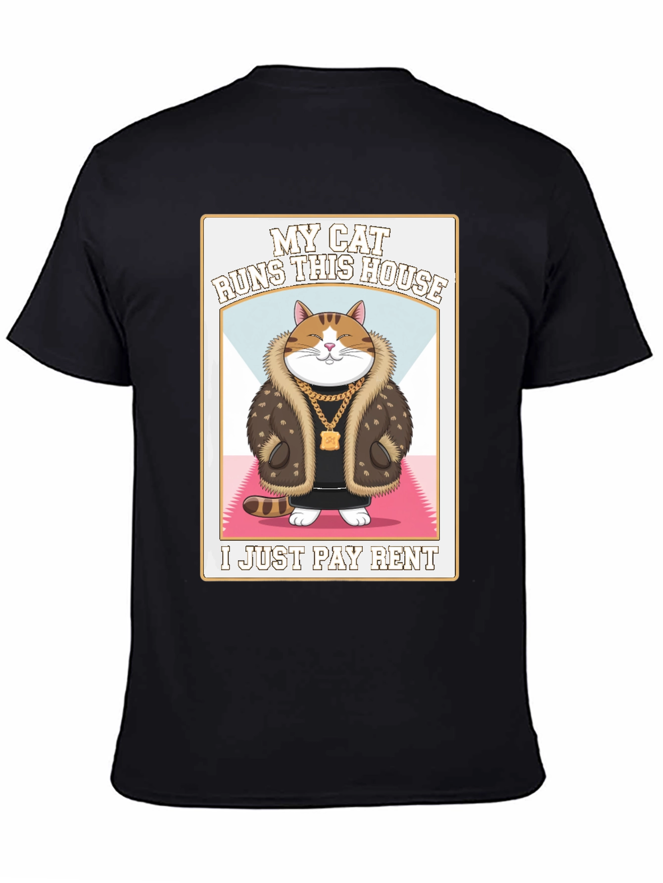 My Cat Runs This House T-Shirt