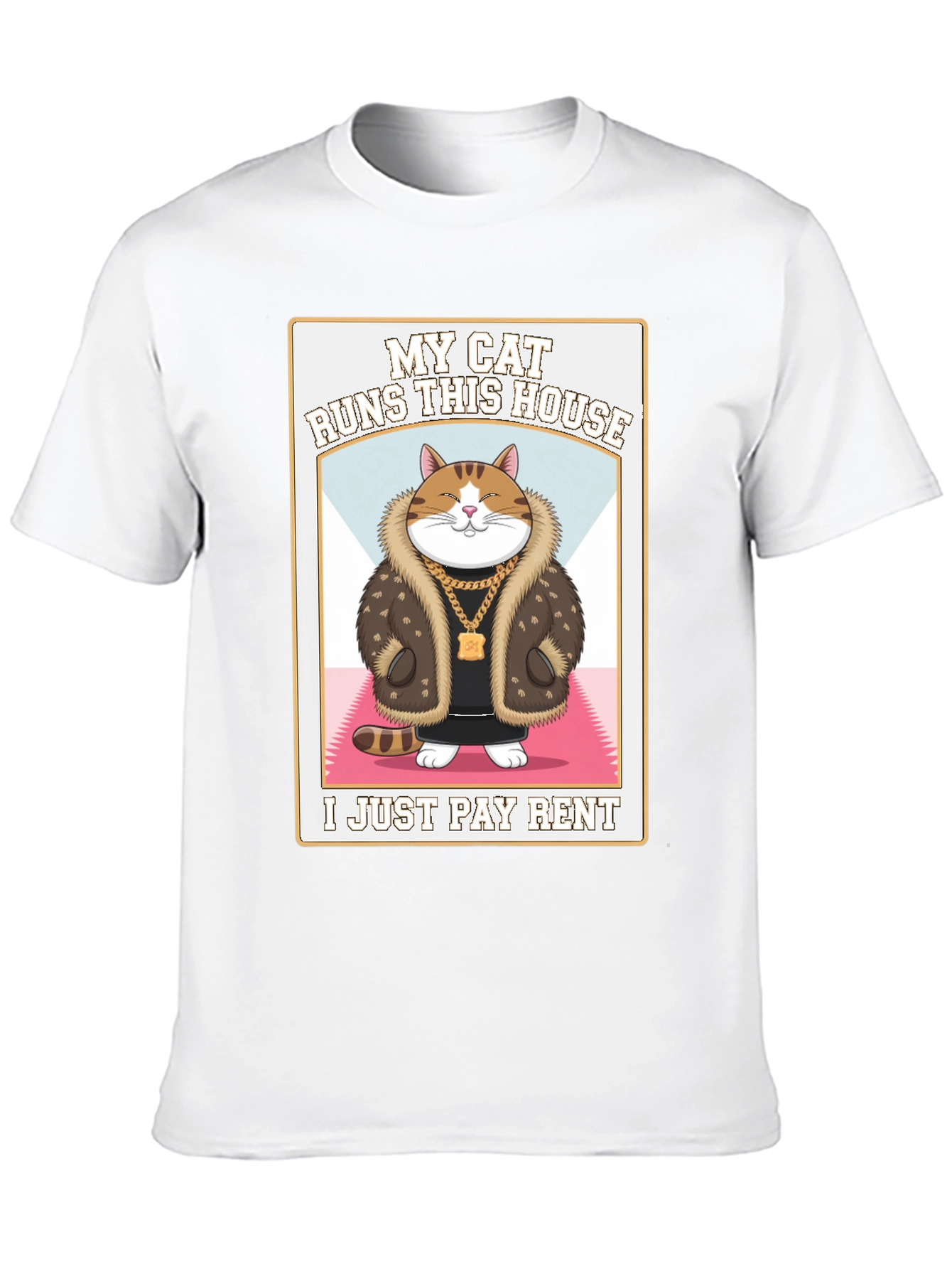 My Cat Runs This House T-Shirt