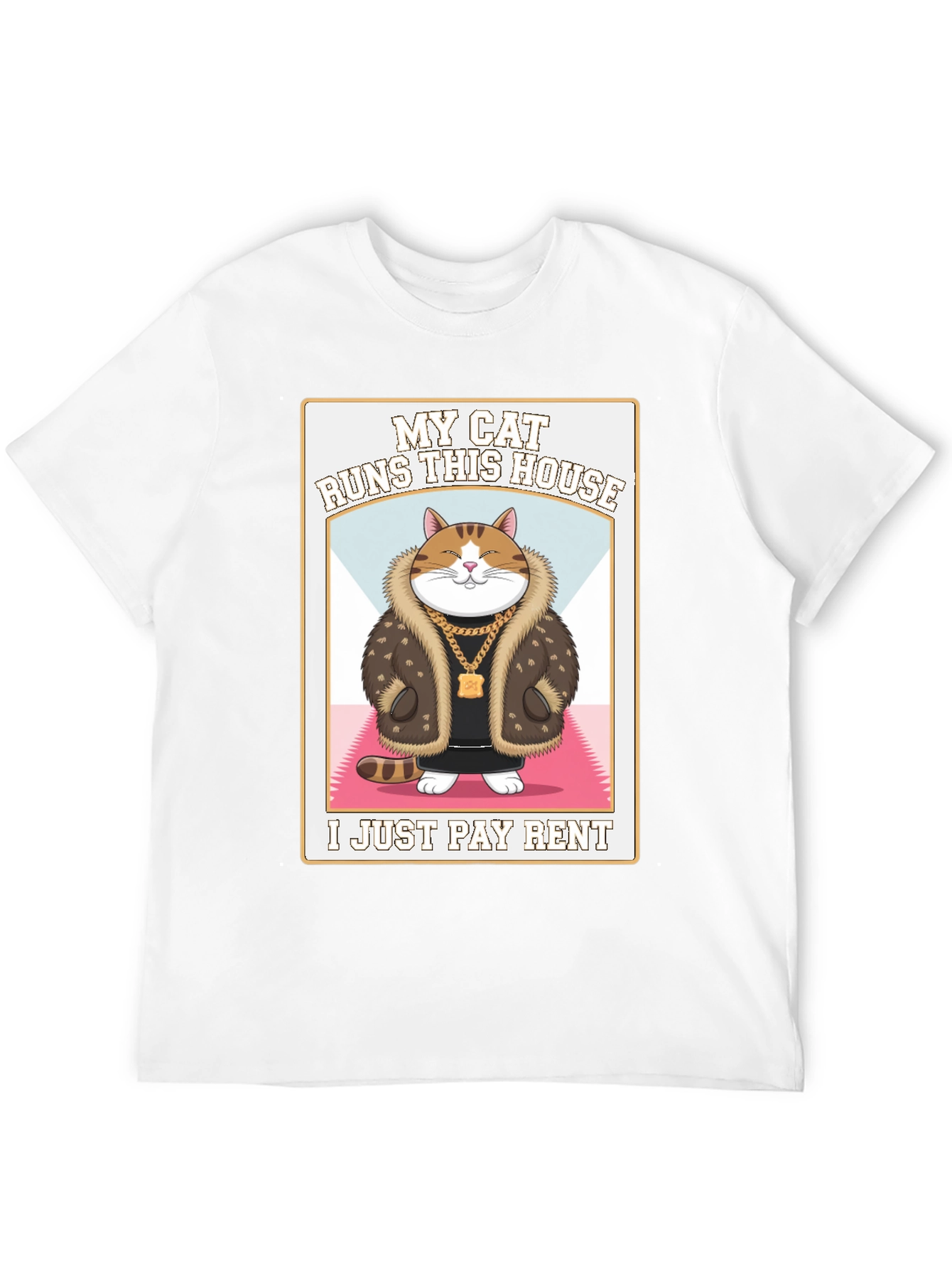 My Cat Runs This House T-Shirt