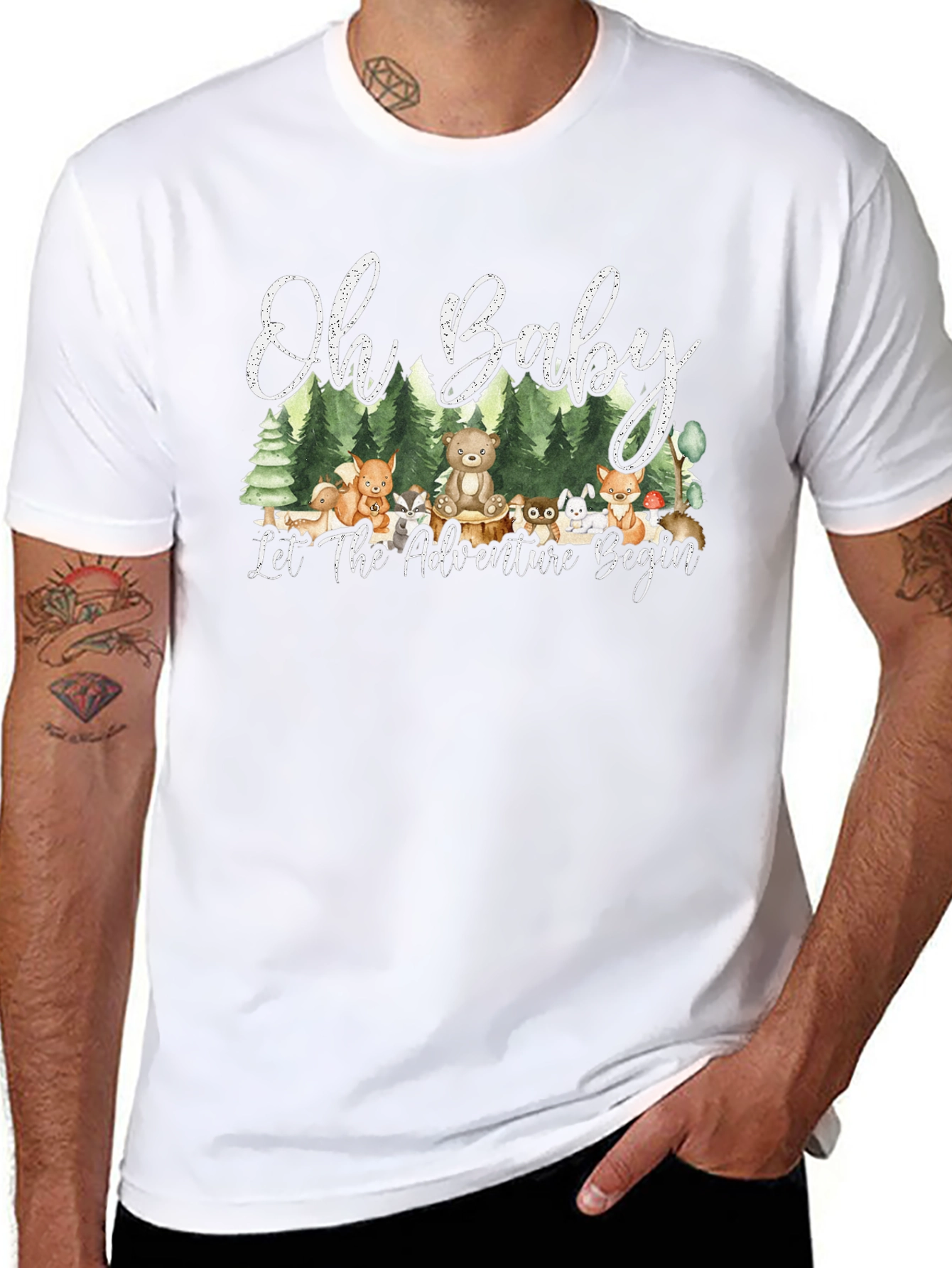 Oh Baby Adventure Begins T-Shirt