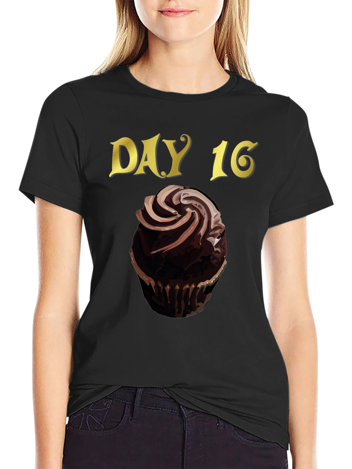 Day 16 Cupcake T-Shirt - Sweet Treat!
