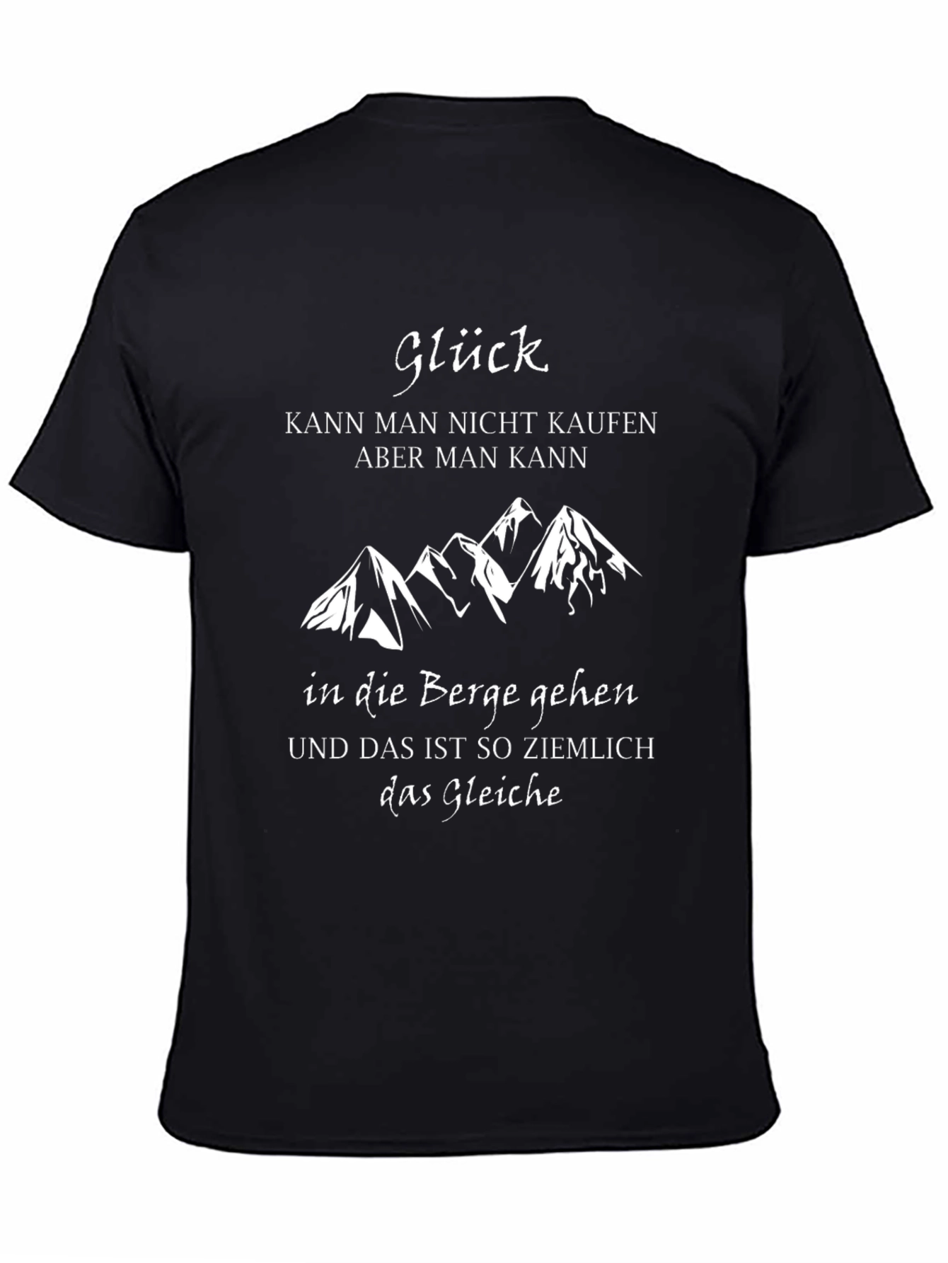Glück T-Shirt - Mountain Lover Tee