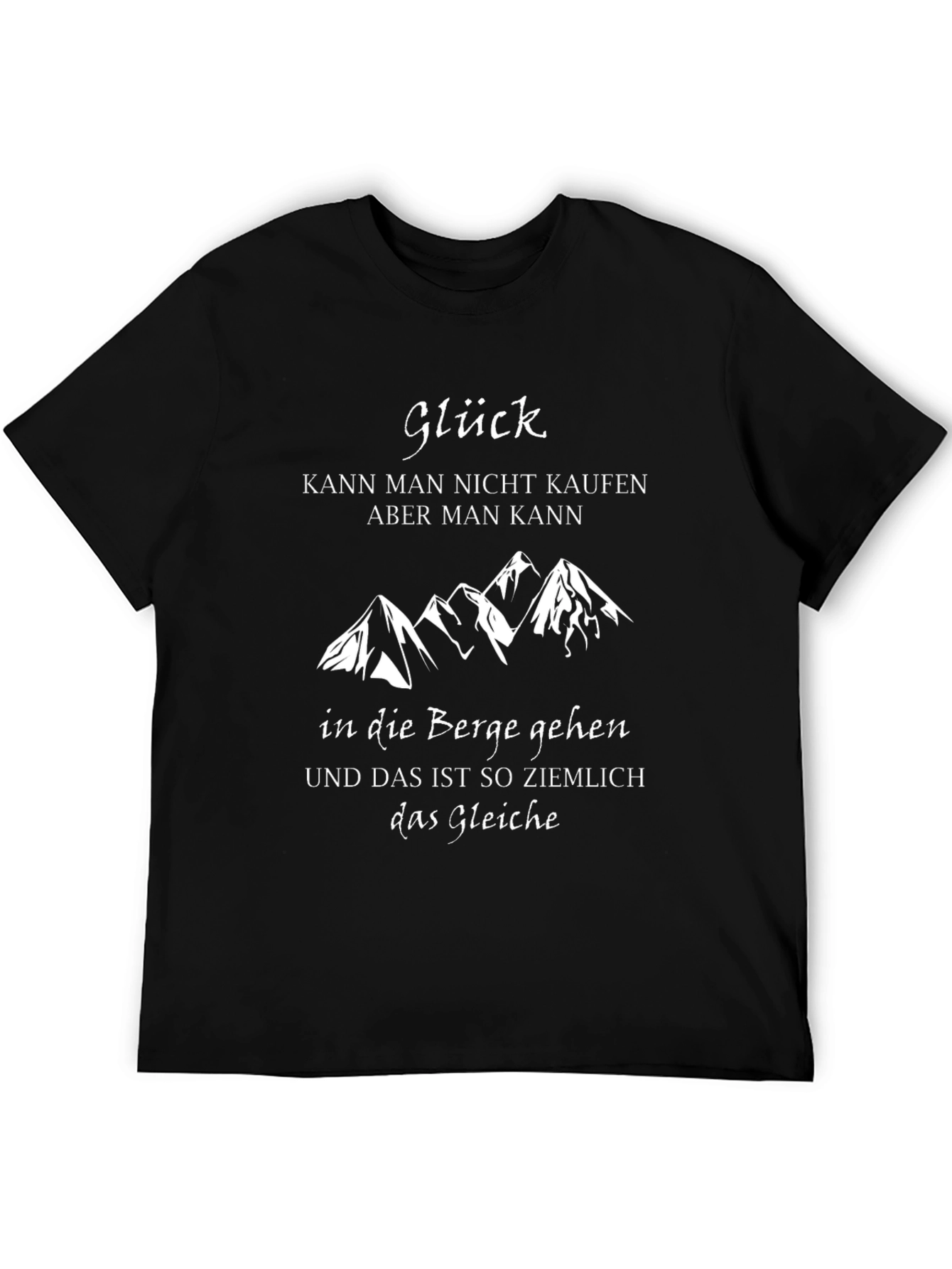 Glück T-Shirt - Mountain Lover Tee