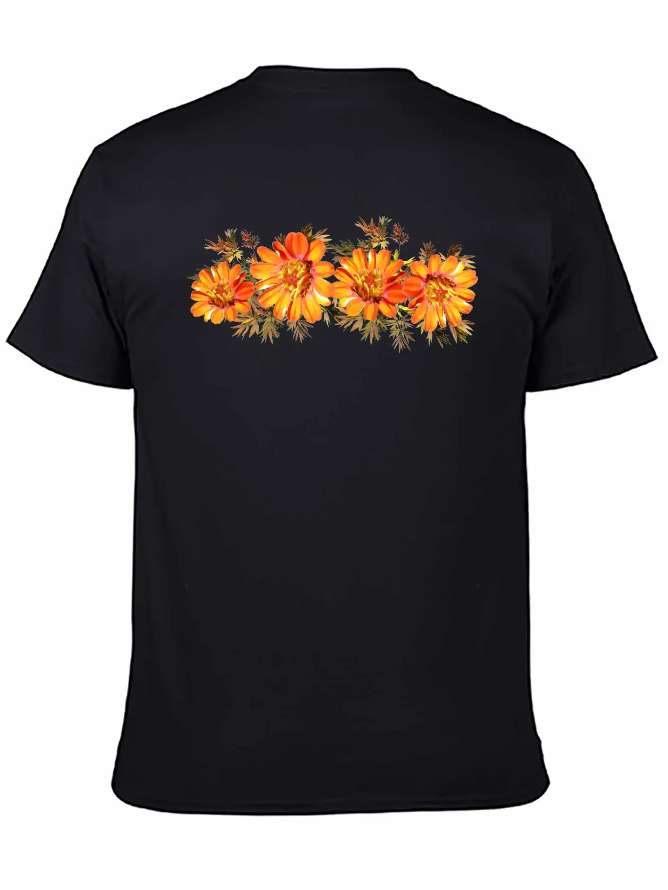 Nature Flowers Blumen Spring Garten Garden Unisex Casual T-Shirt – Clean Design For Daily Comfort