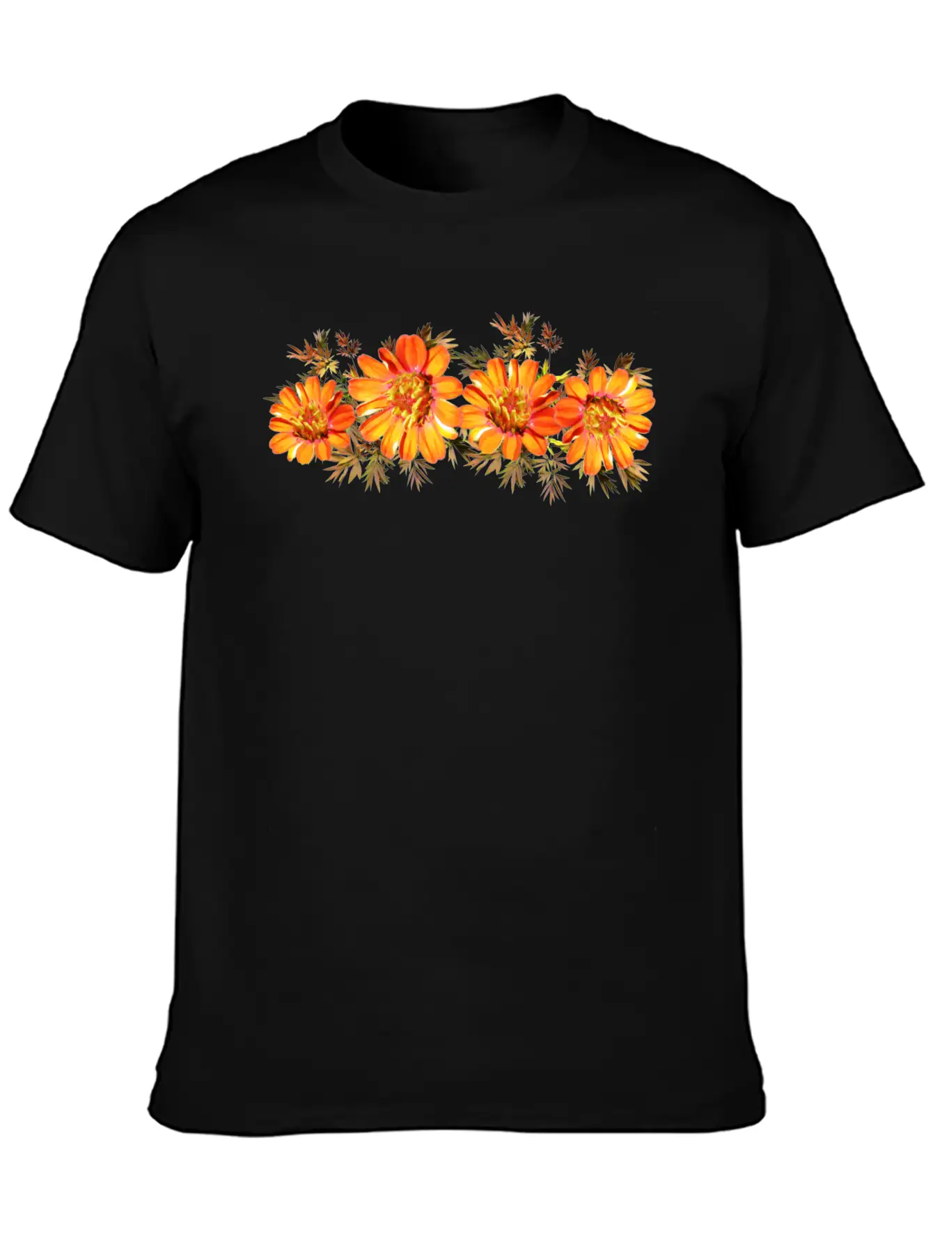 Nature Flowers Blumen Spring Garten Garden Unisex Casual T-Shirt – Clean Design For Daily Comfort