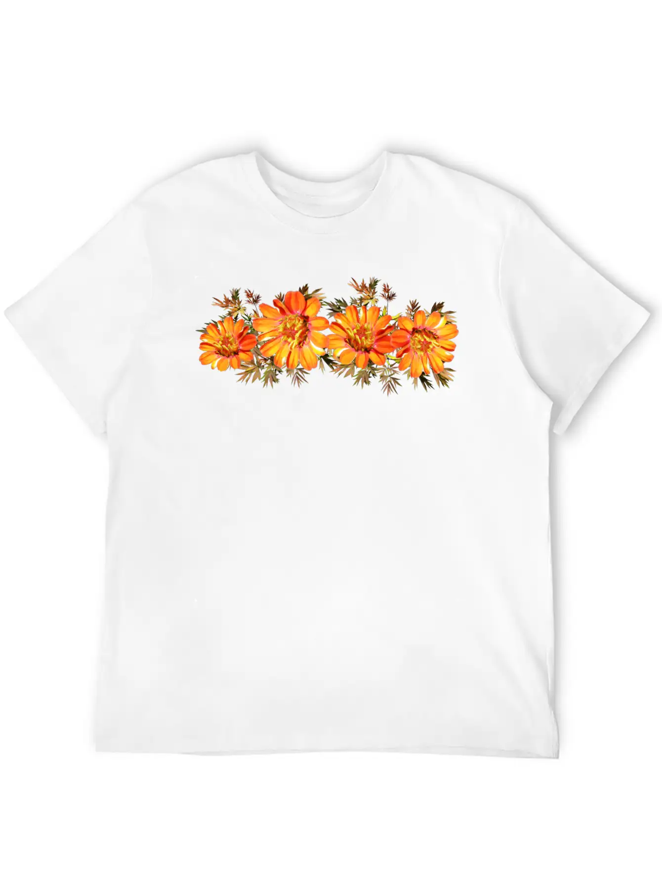 Nature Flowers Blumen Spring Garten Garden Unisex Casual T-Shirt – Clean Design For Daily Comfort