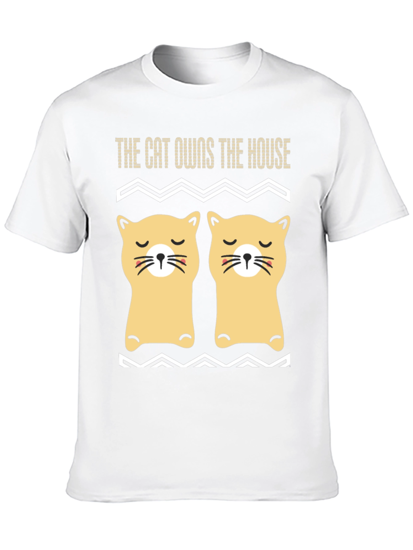 Cat Owns House Graphic Tee - Unisex