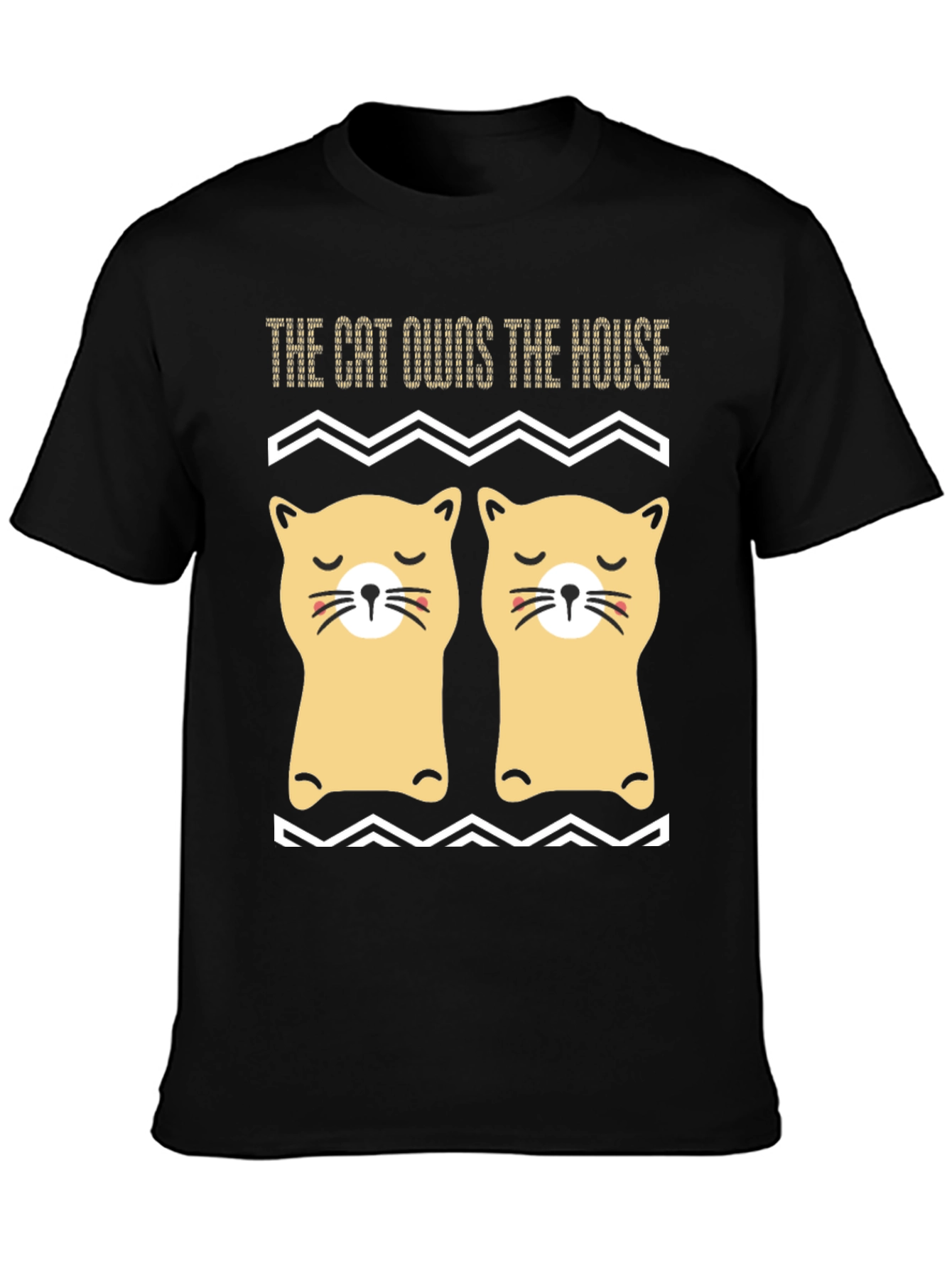 Cat Owns House Graphic Tee - Unisex