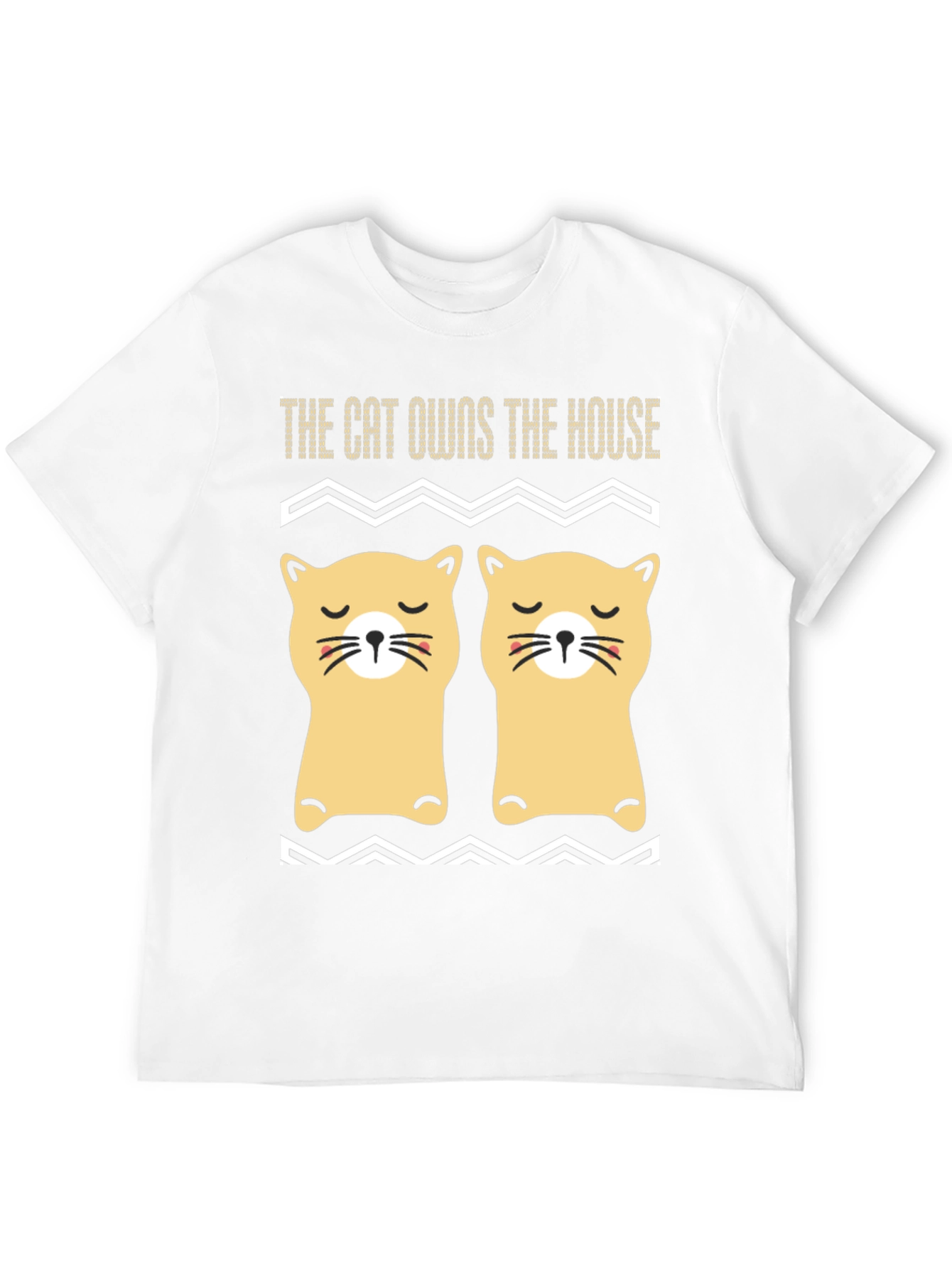 Cat Owns House Graphic Tee - Unisex