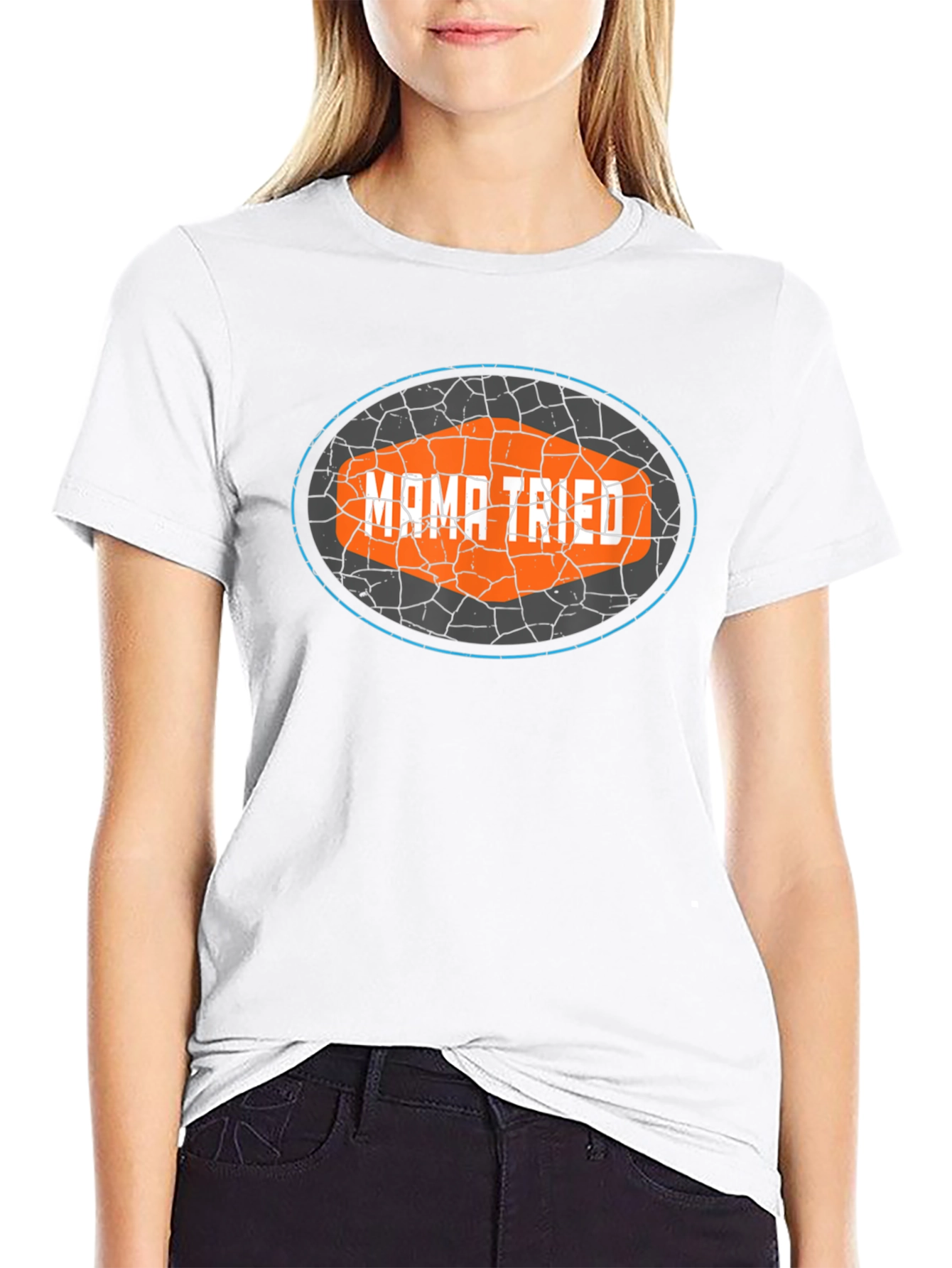 Mama Tried Graphic Tee - Black