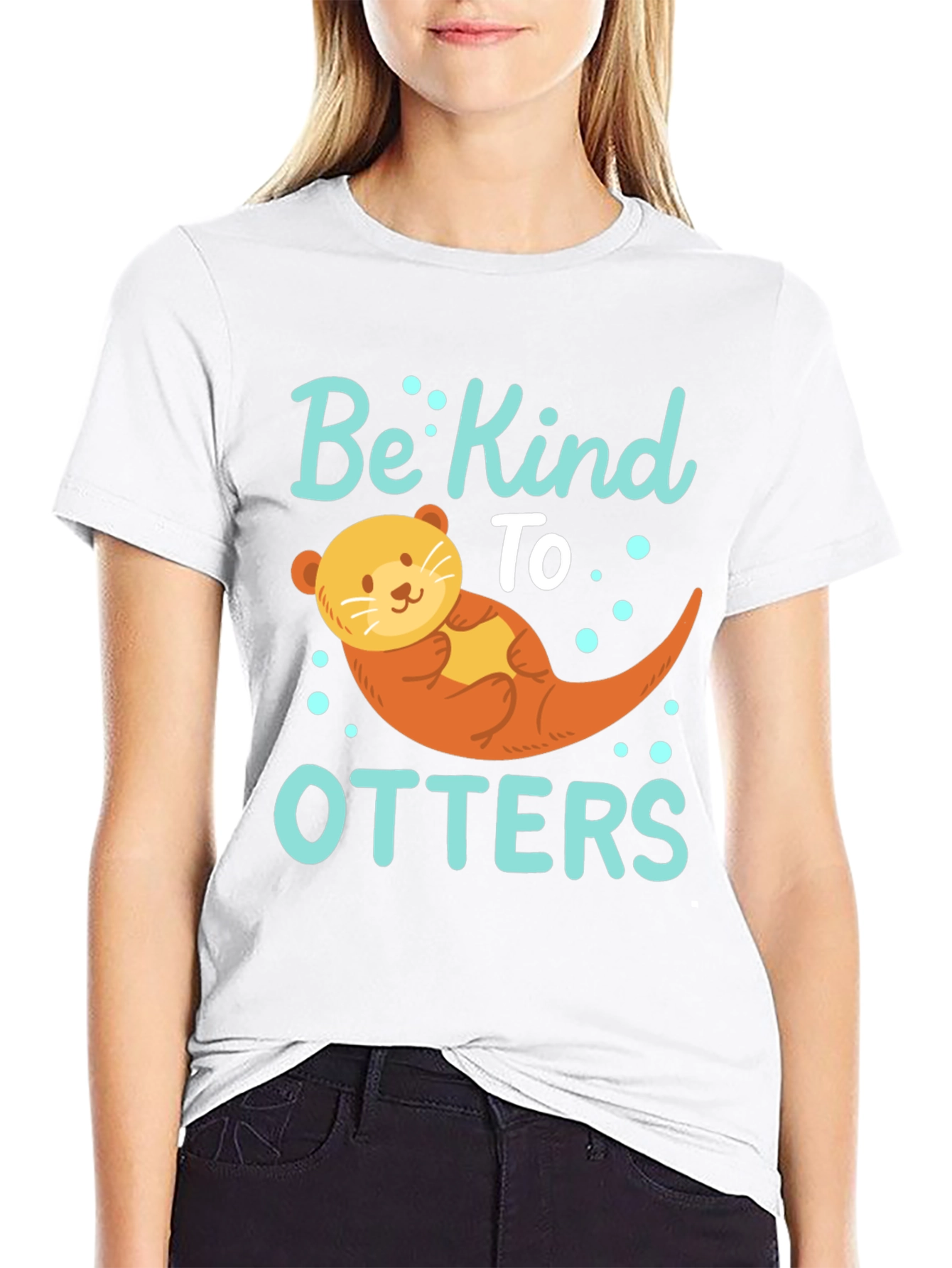 Be Kind To Otters Graphic T-Shirt