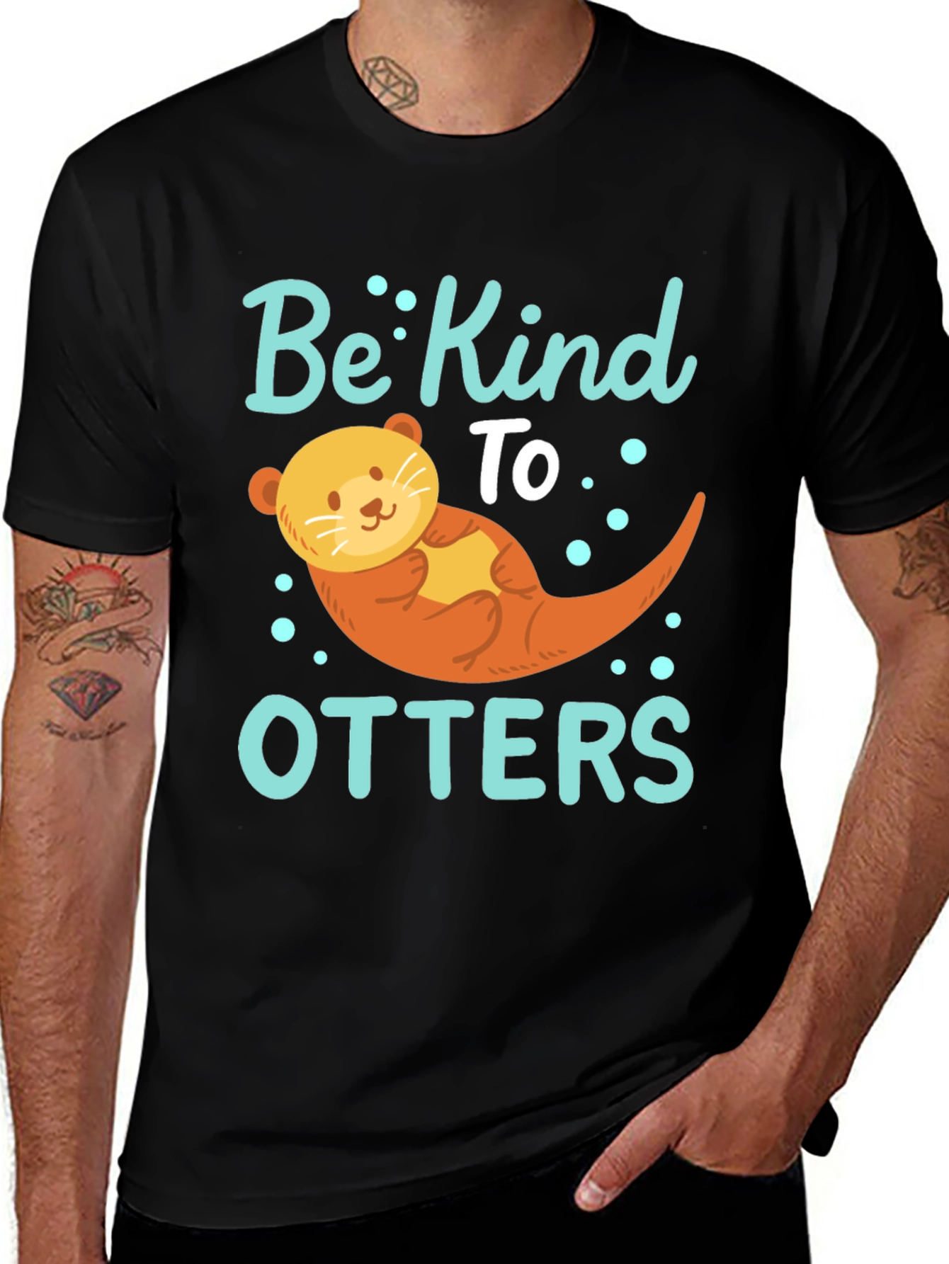 Be Kind To Otters Graphic T-Shirt
