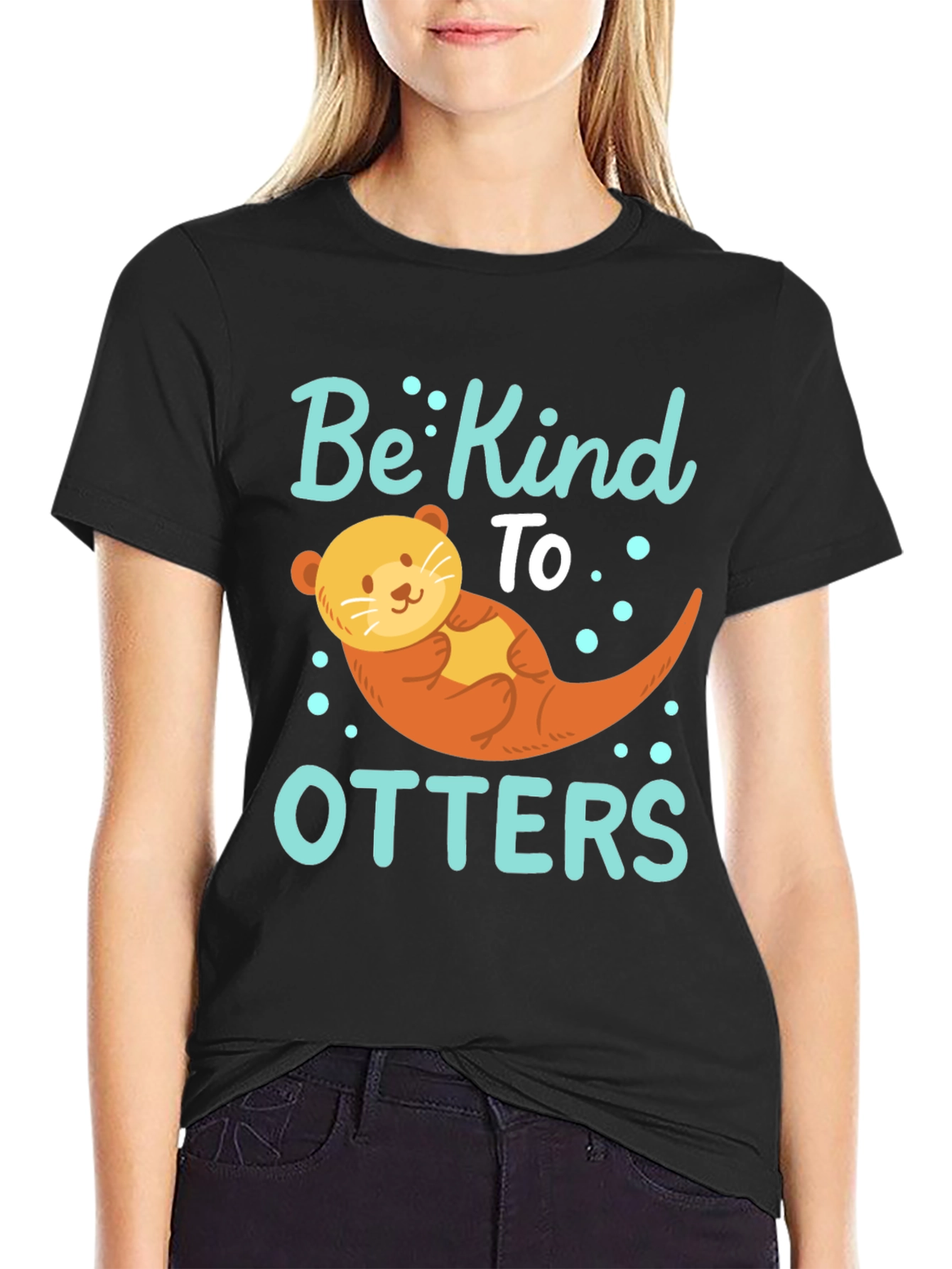 Be Kind To Otters Graphic T-Shirt