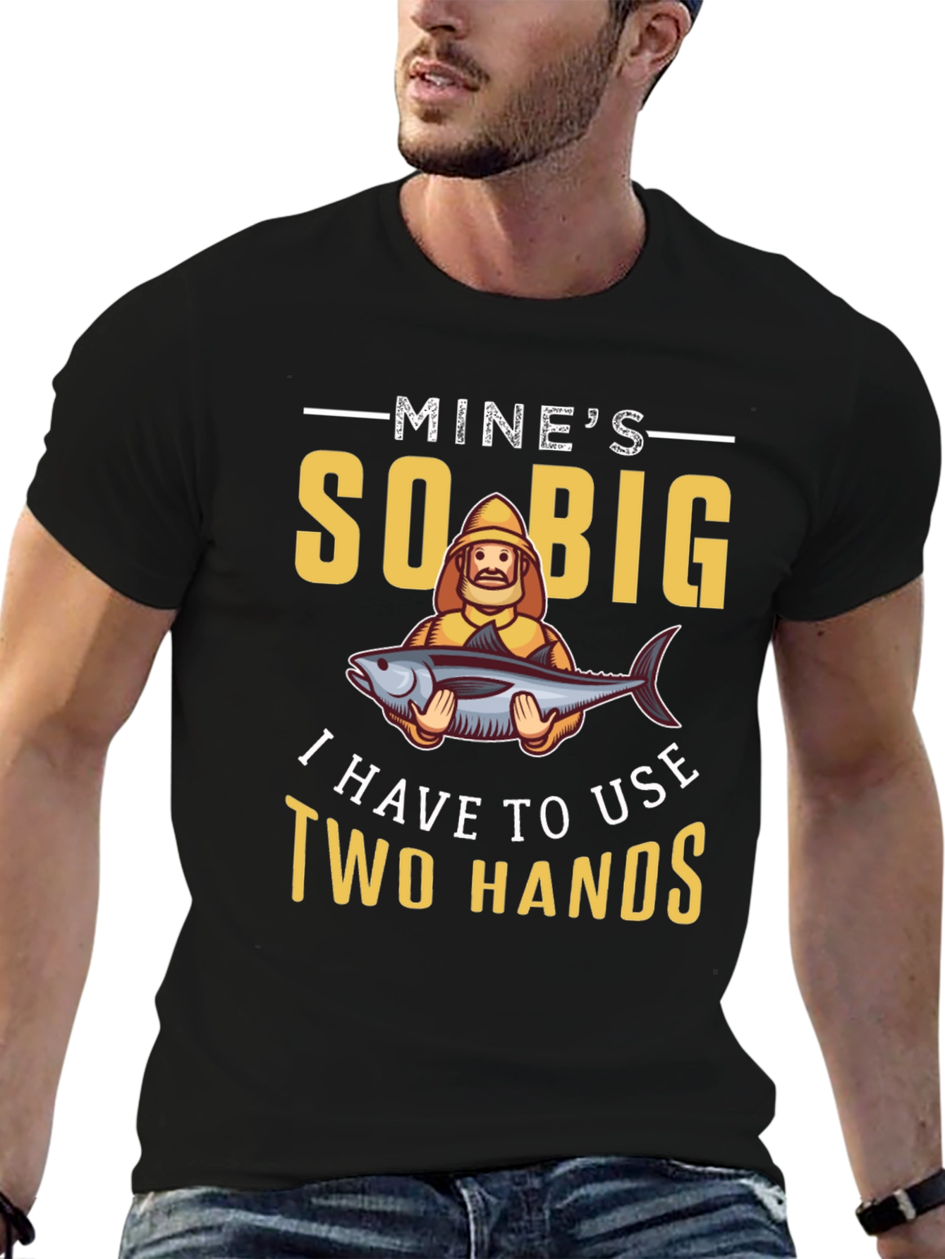 Mines So Big Fishing T-Shirt