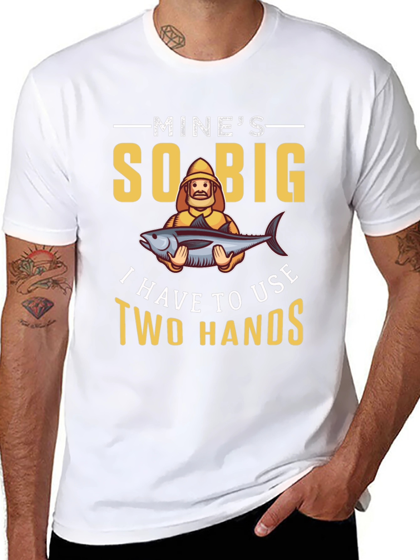 Mines So Big Fishing T-Shirt