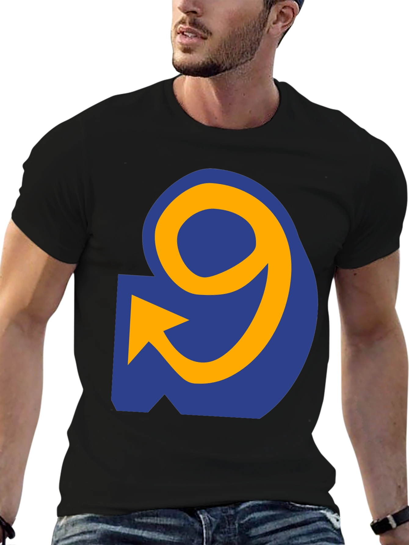 Directional Number 9 Graphic T-Shirt