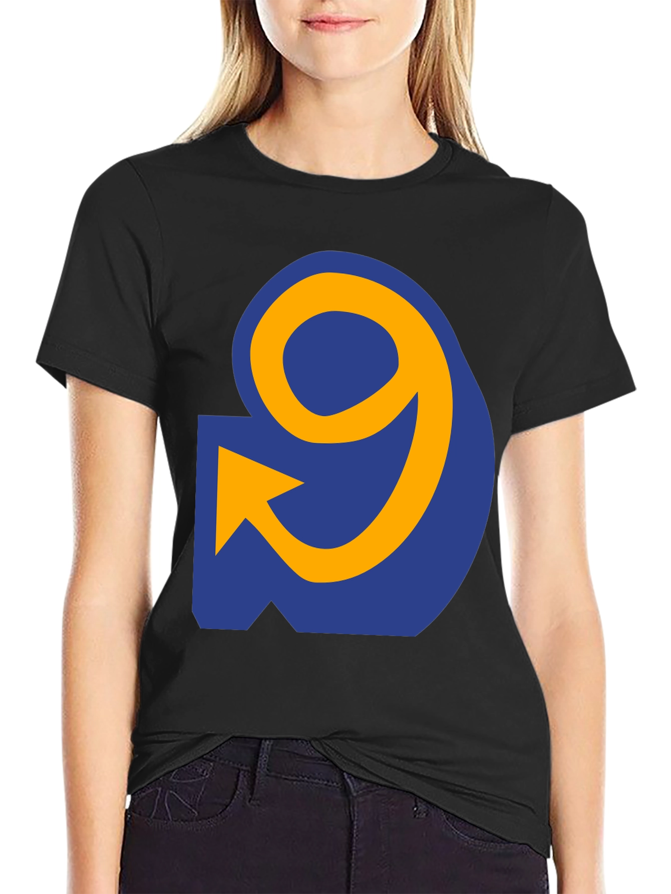 Directional Number 9 Graphic T-Shirt
