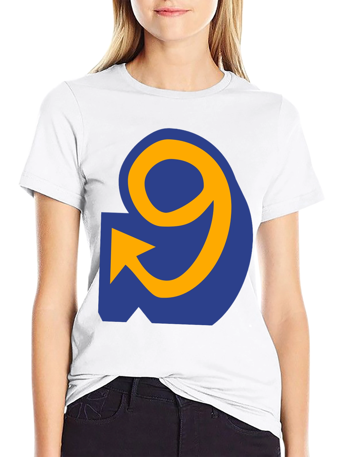 Directional Number 9 Graphic T-Shirt