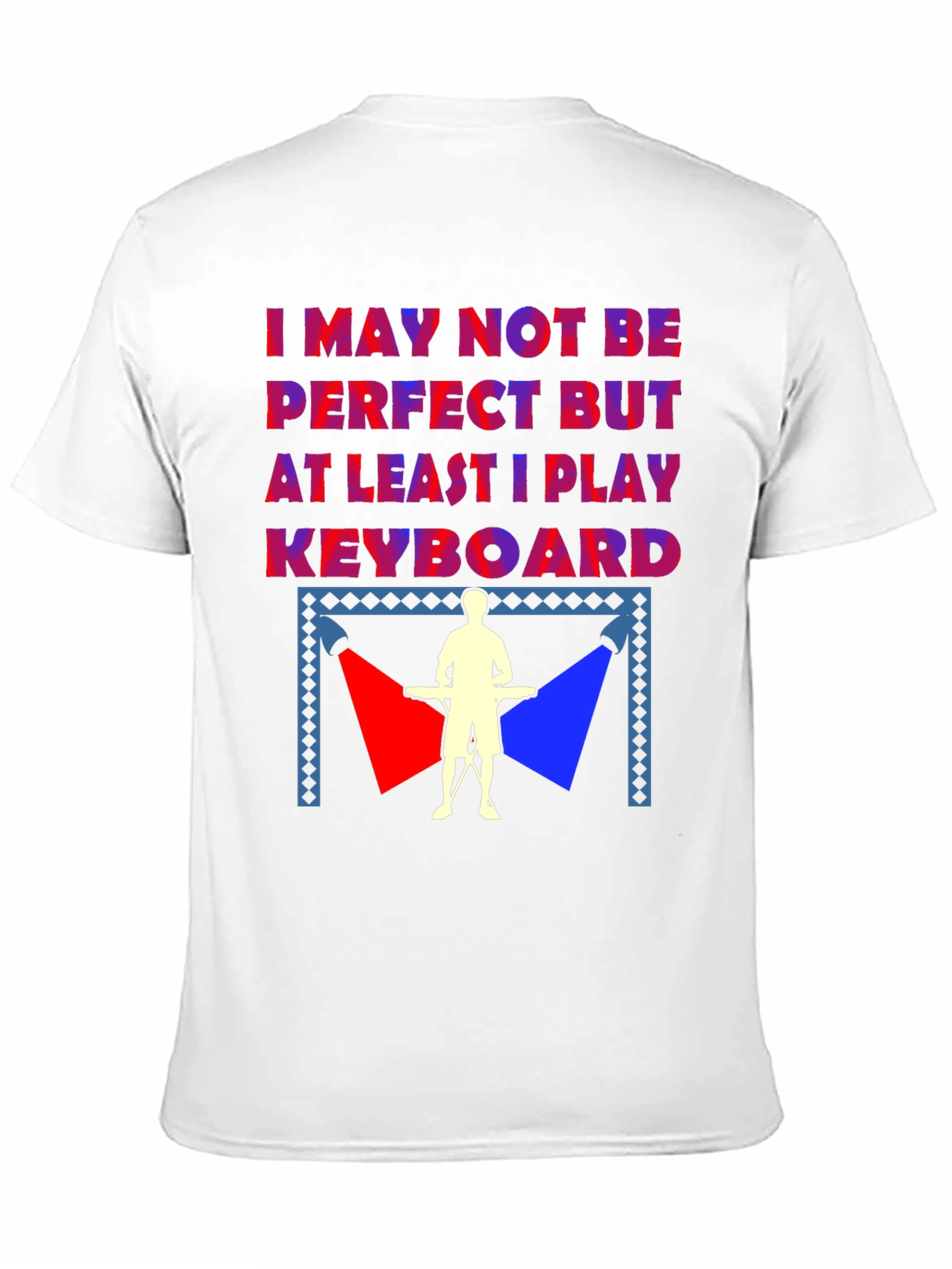 Keyboard Player Graphic Tee - Musician T-Shirt